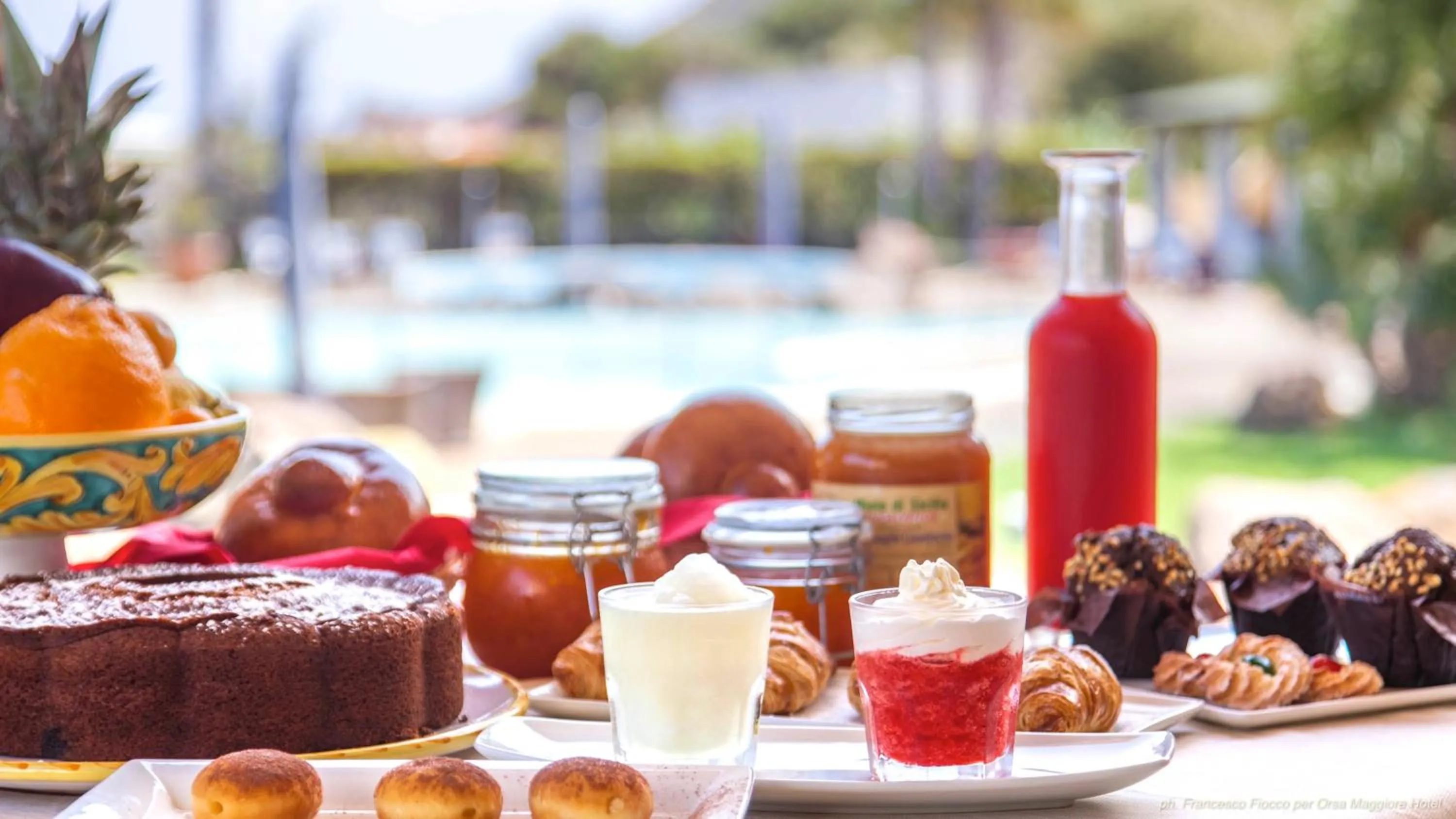 Buffet breakfast in Hotel Orsa Maggiore