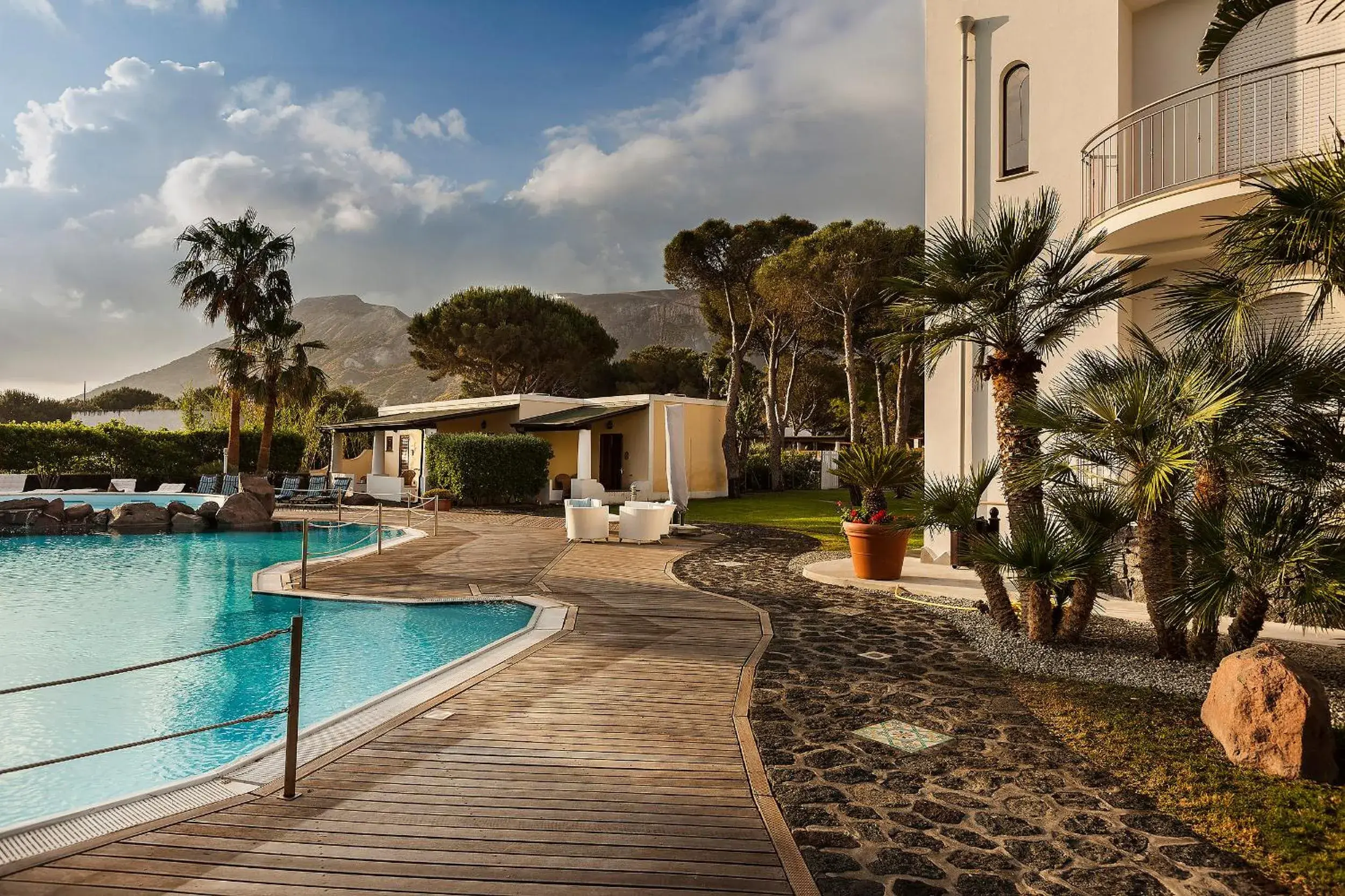 Garden view, Swimming Pool in Hotel Orsa Maggiore