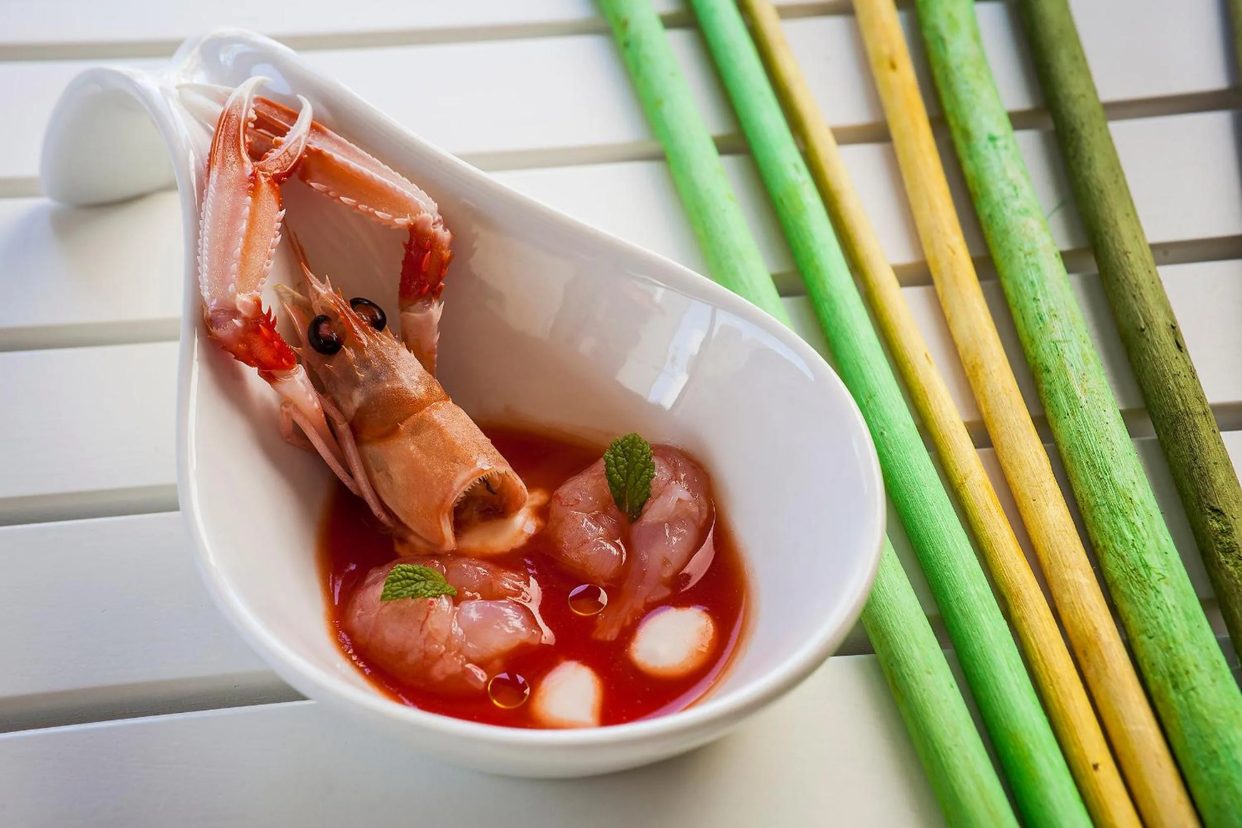 Food close-up in Hotel Orsa Maggiore