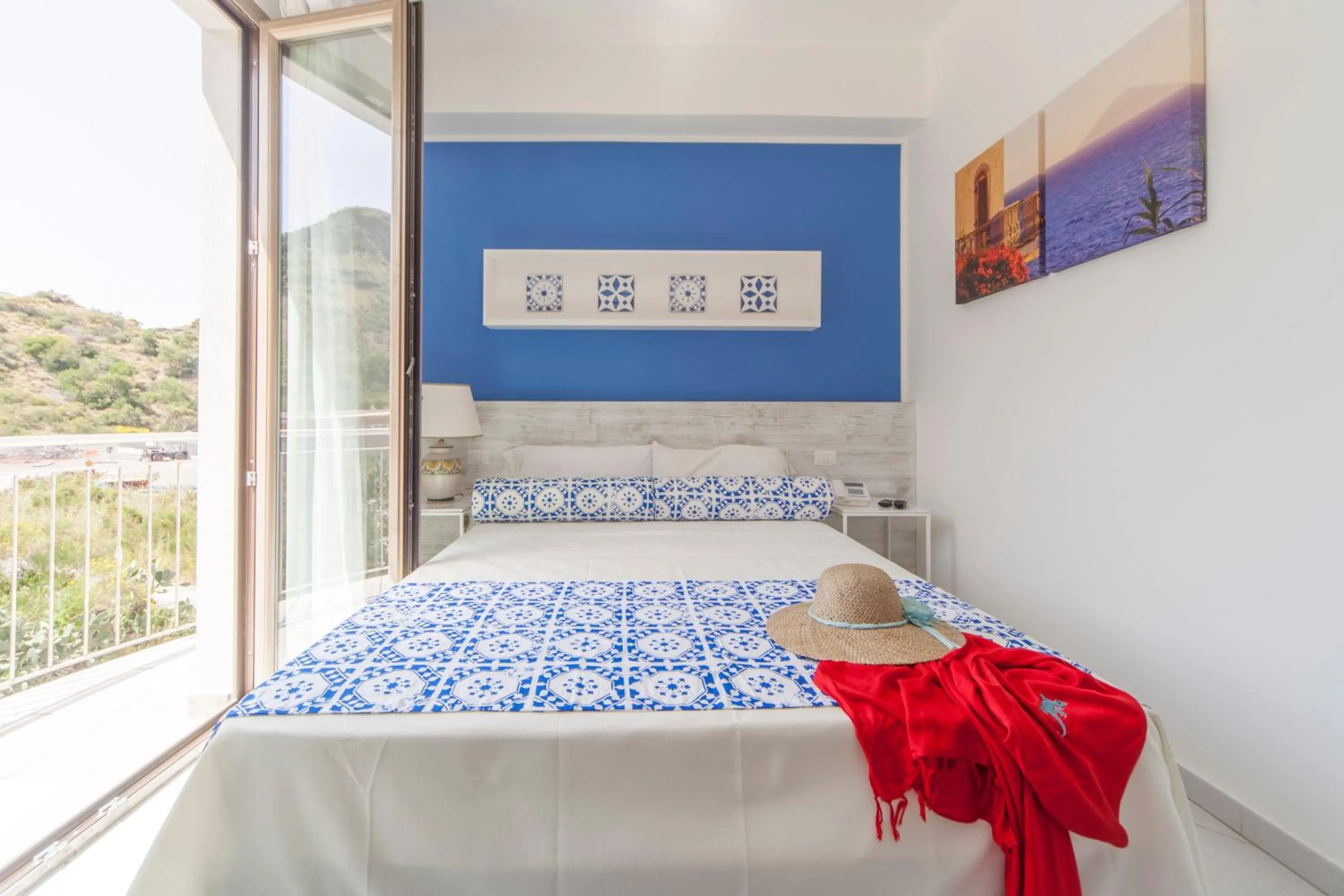 Bed in Hotel Orsa Maggiore