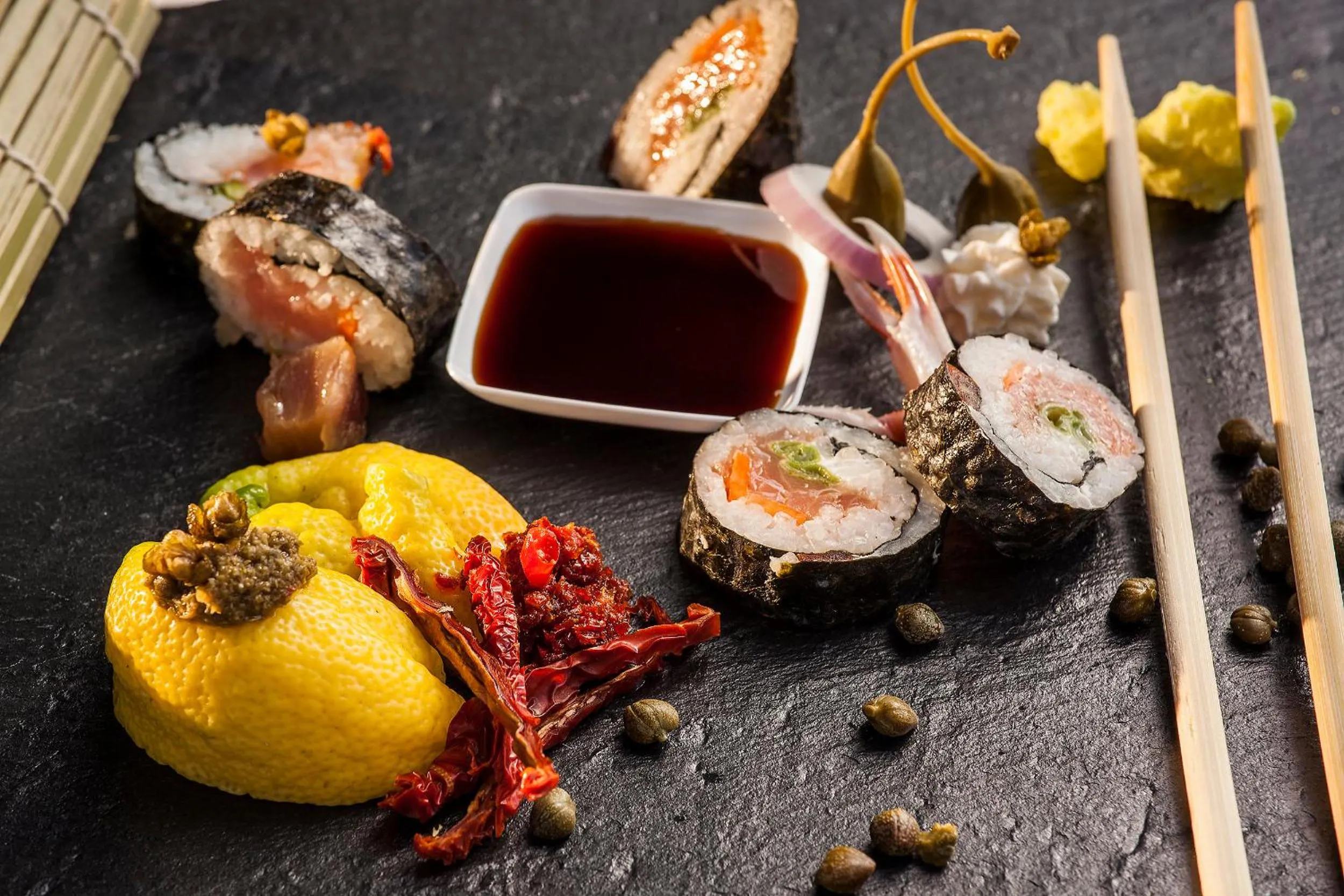 Food close-up in Hotel Orsa Maggiore