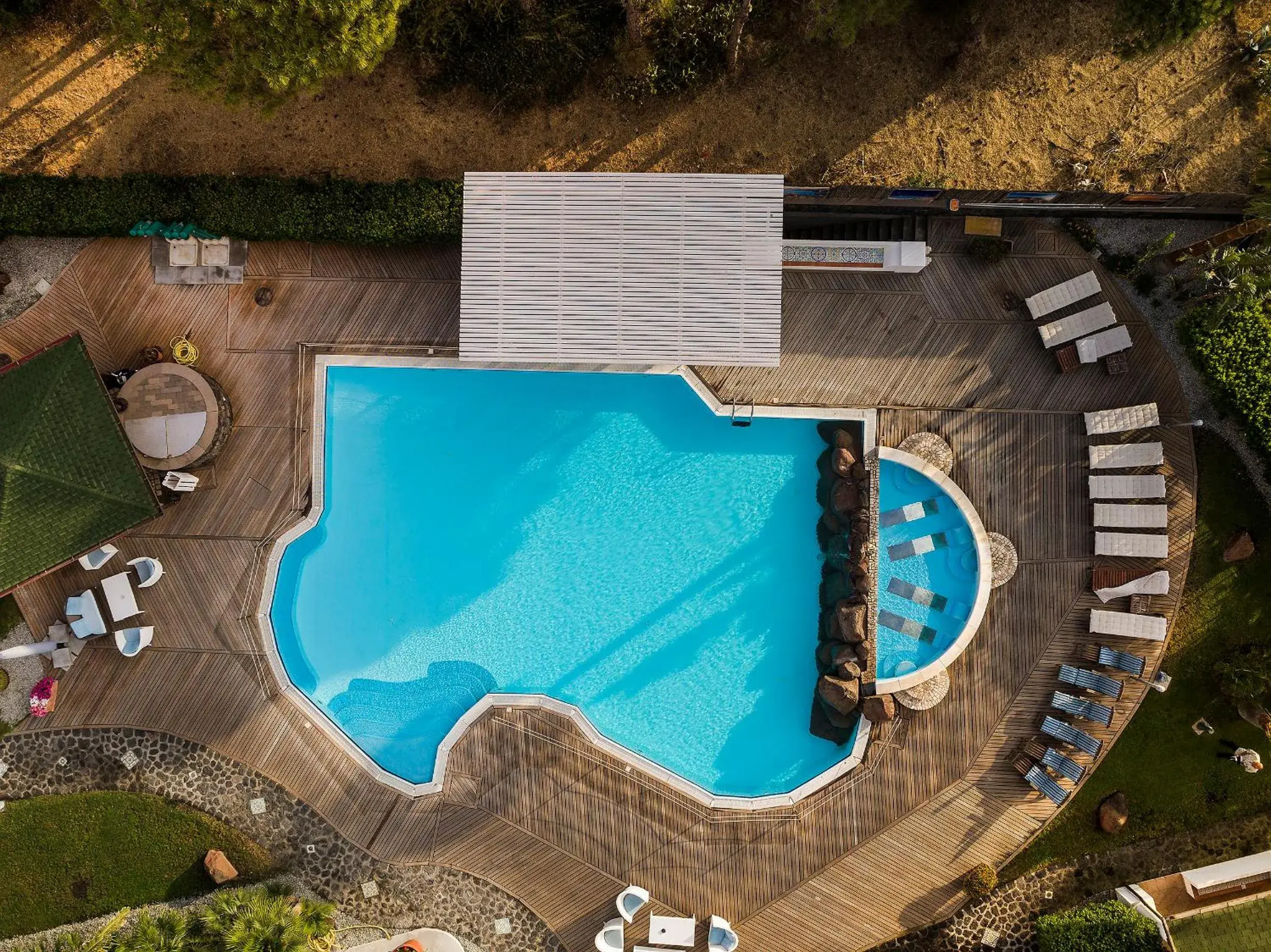 Pool View in Hotel Orsa Maggiore