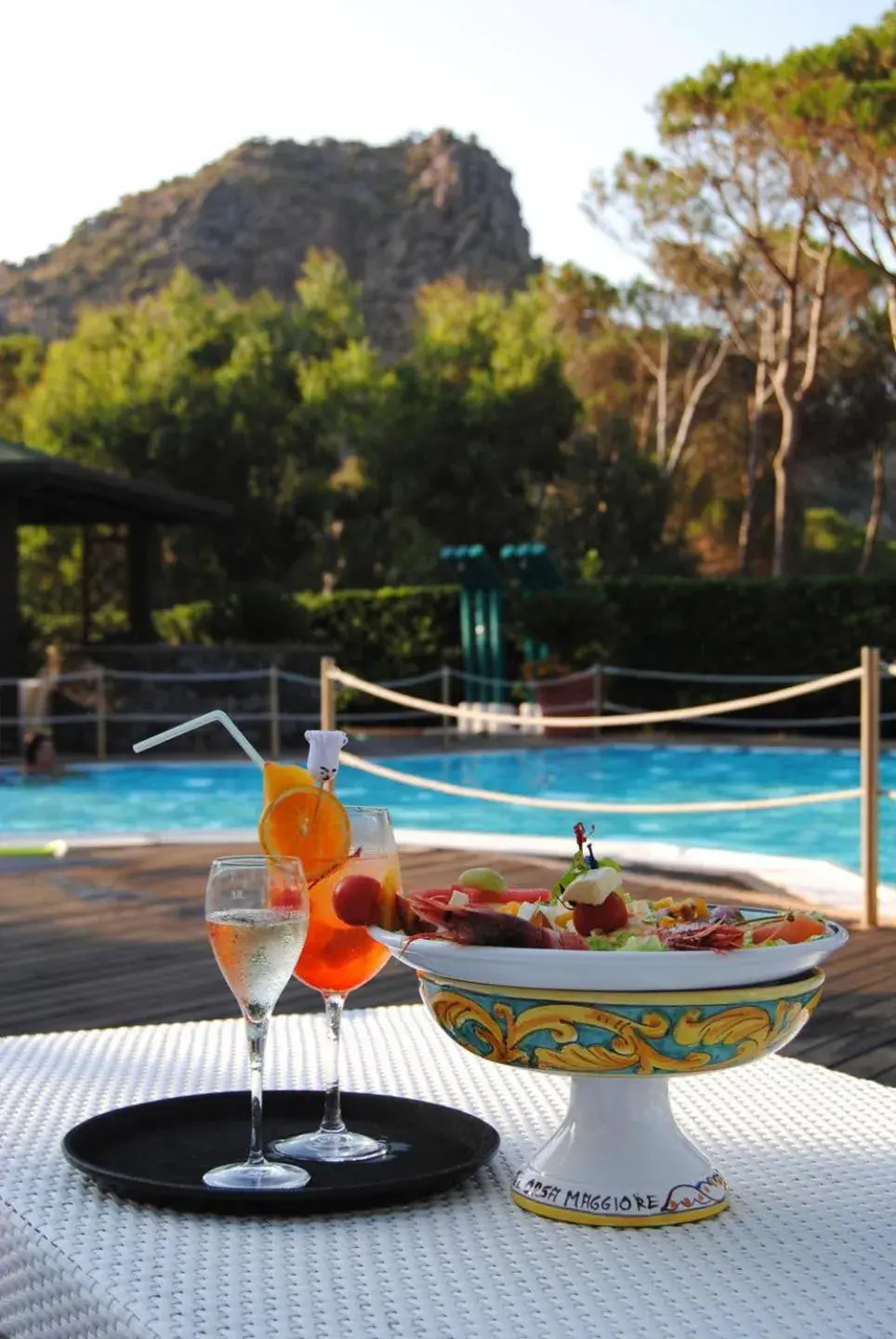 Drinks, Swimming Pool in Hotel Orsa Maggiore