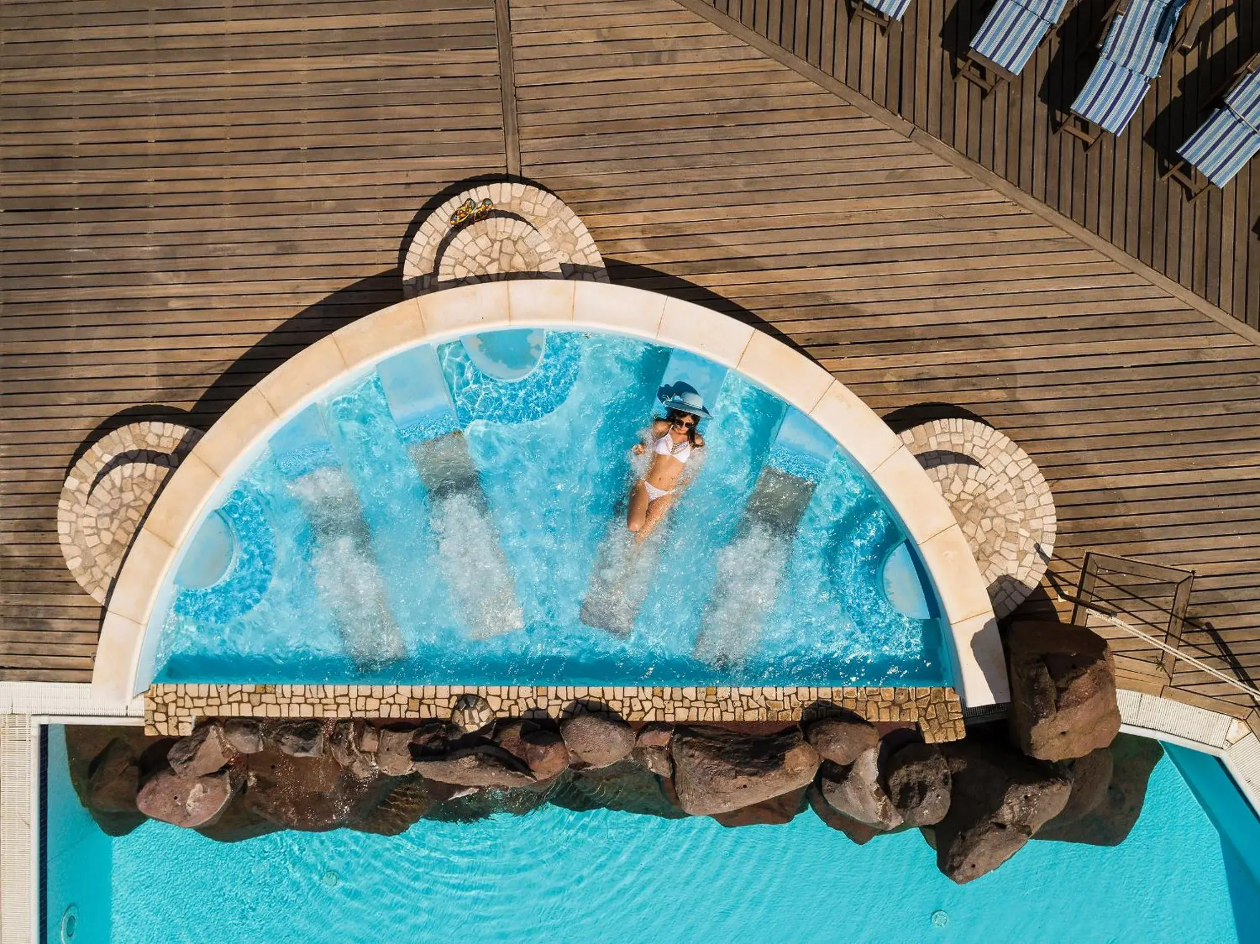 Swimming pool, Pool View in Hotel Orsa Maggiore