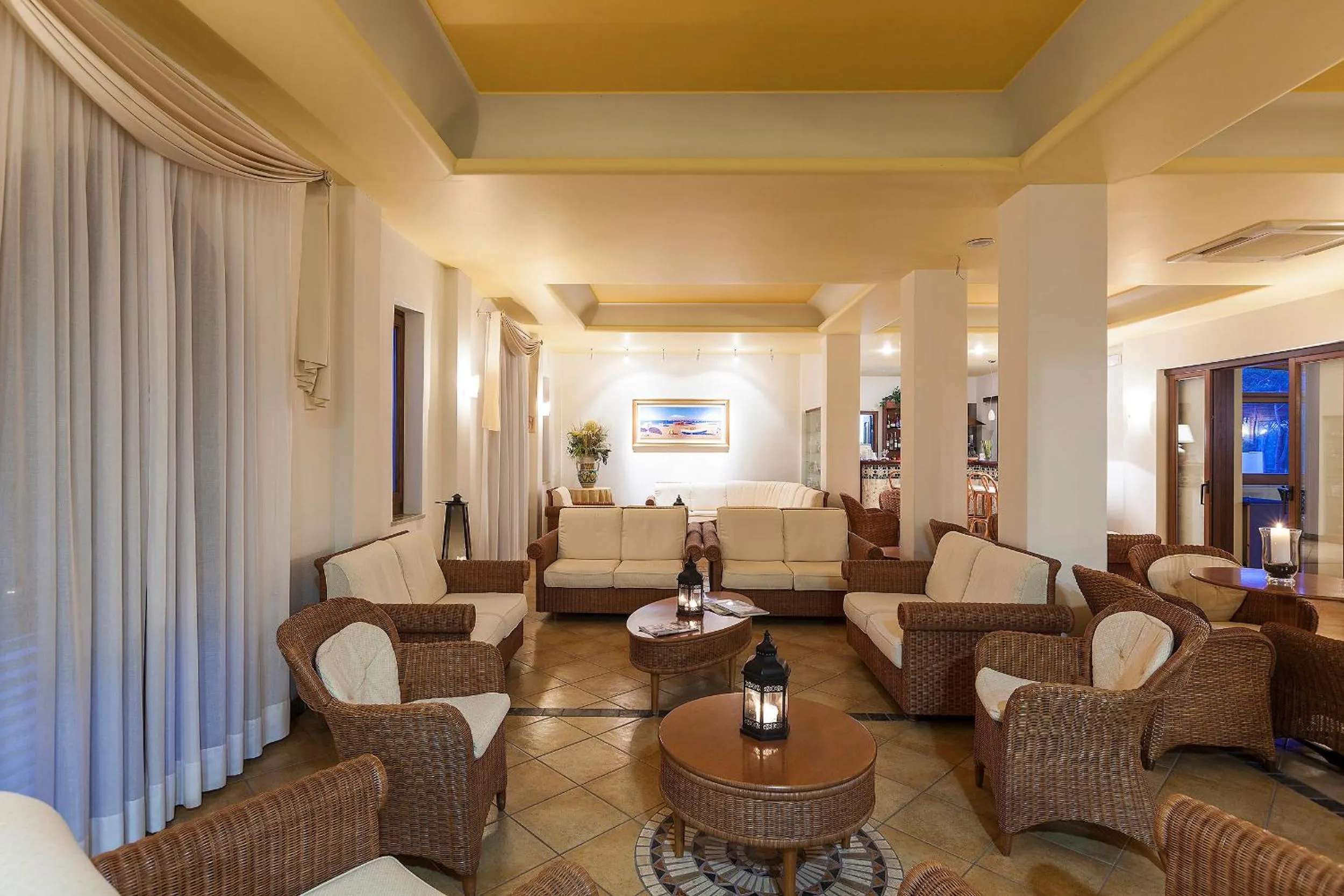 Lobby or reception in Hotel Orsa Maggiore