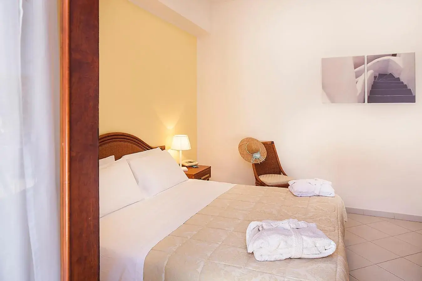 Bedroom, Bed in Hotel Orsa Maggiore