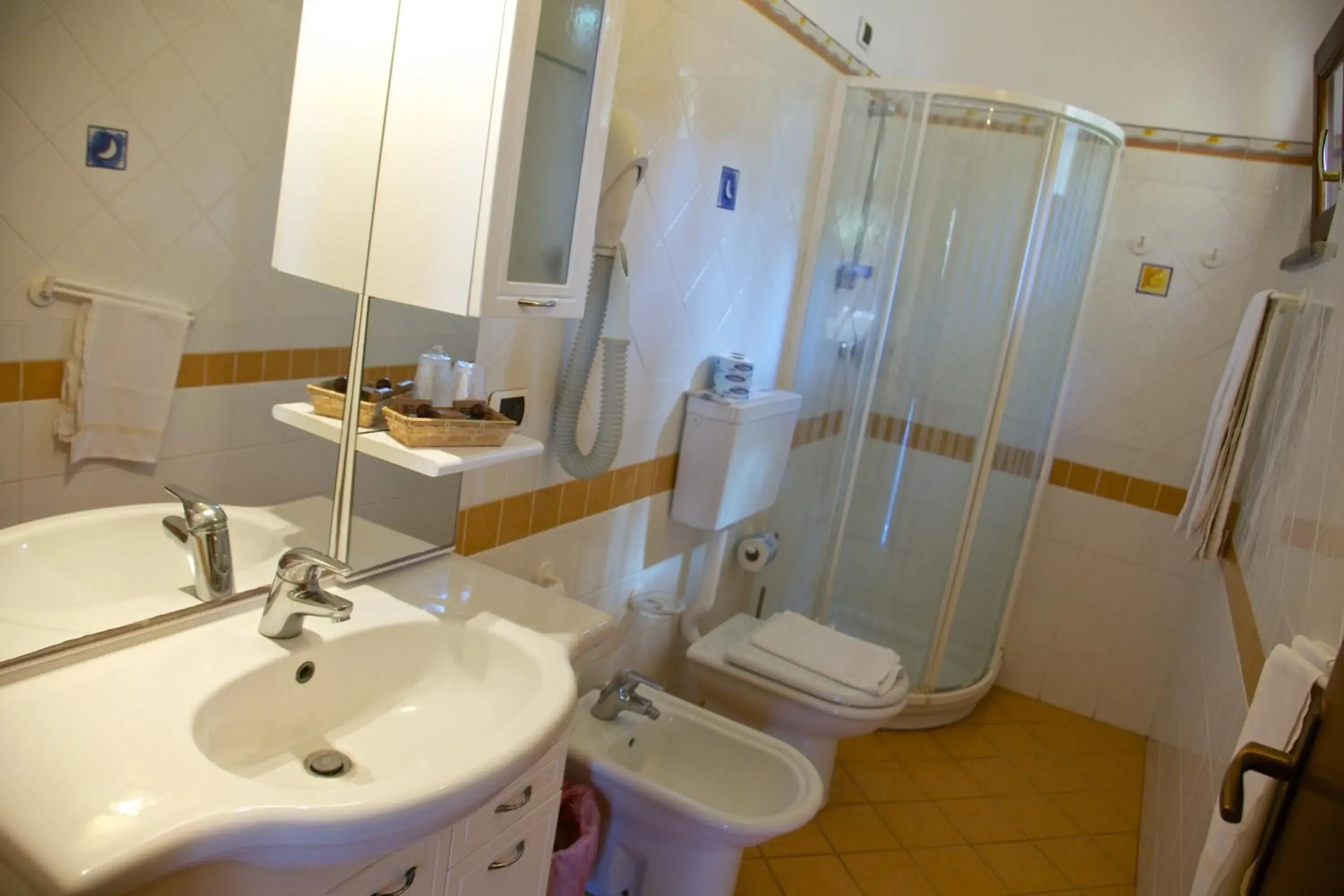 Bathroom in Hotel Orsa Maggiore