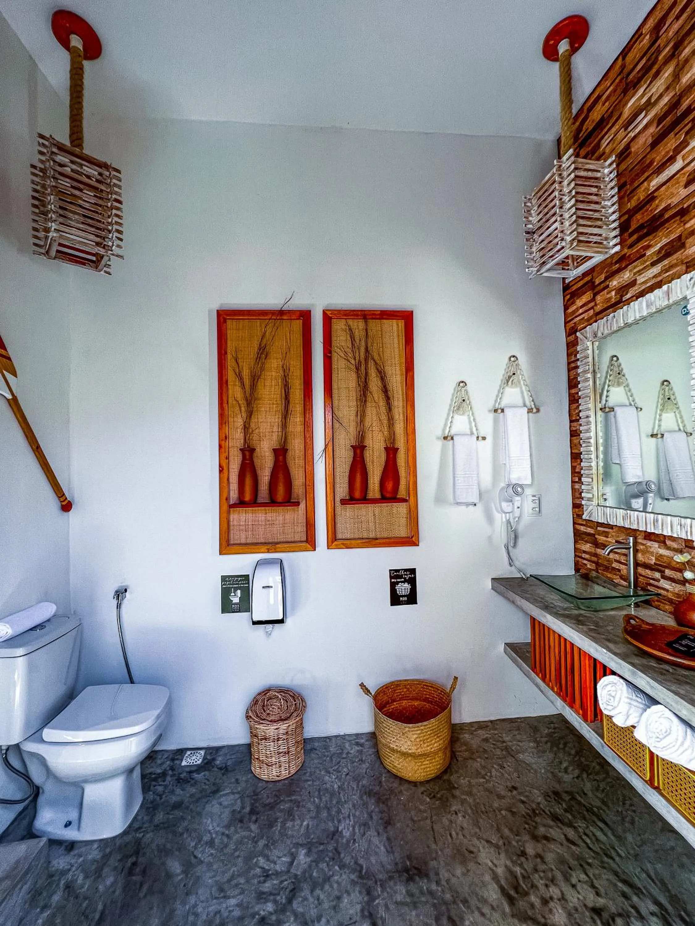 Area and facilities in Pousada Luna - D3 Experience - Preá, CE