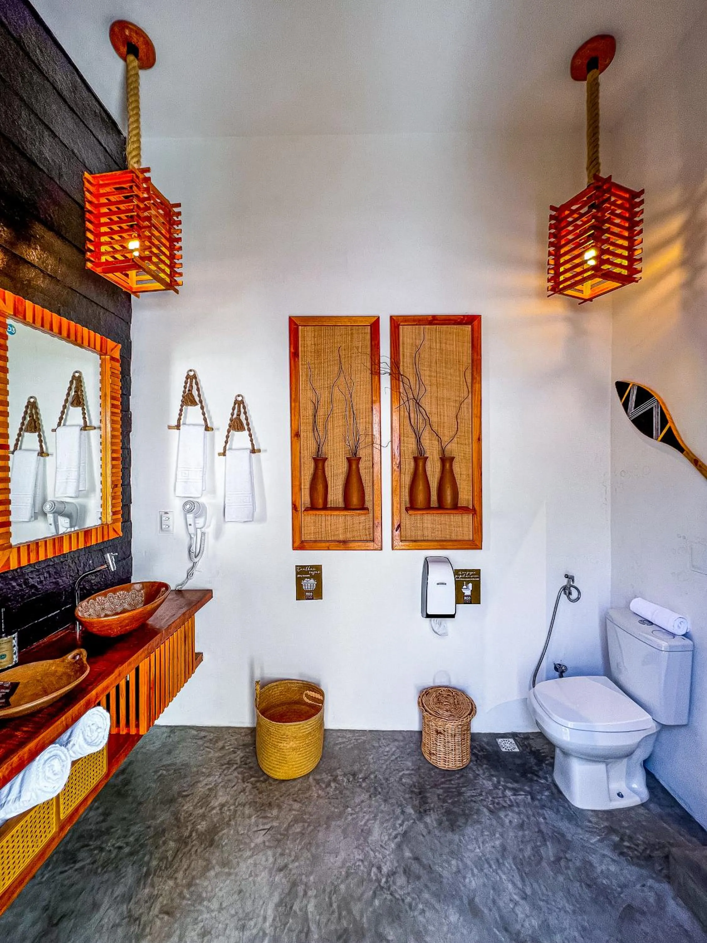 Area and facilities in Pousada Luna - D3 Experience - Preá, CE