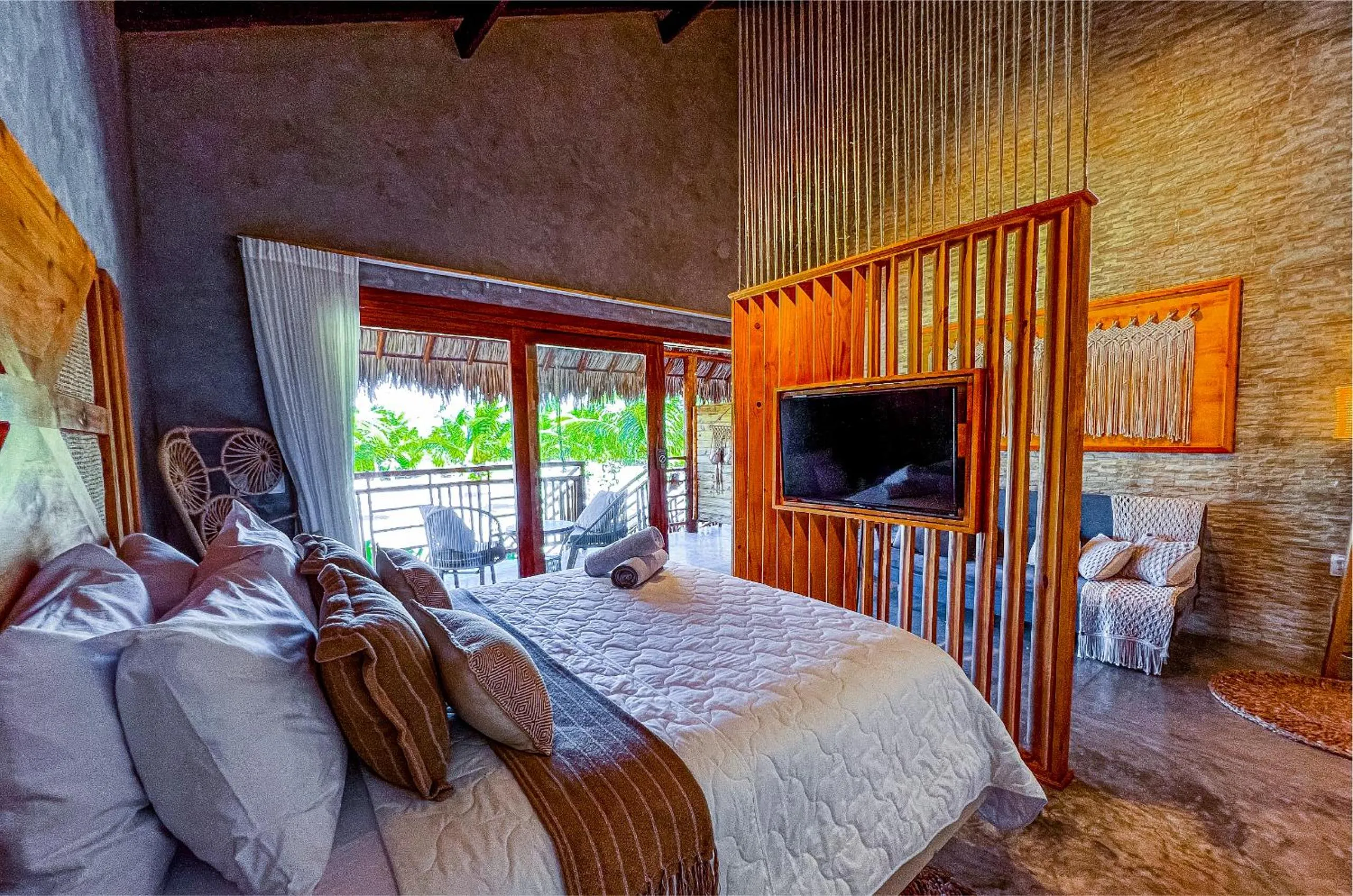 Bedroom, Bed in Pousada Luna - D3 Experience - Preá, CE