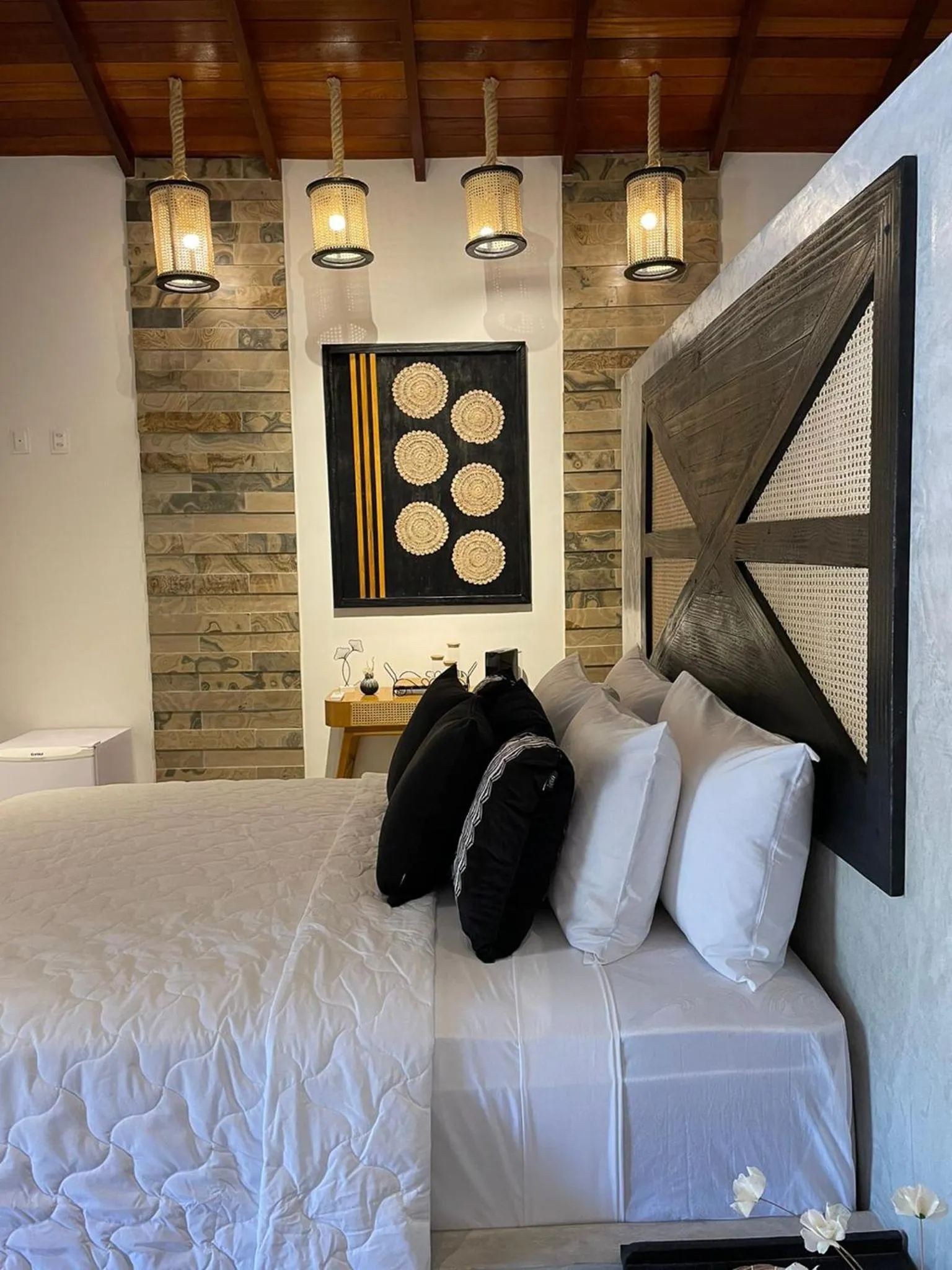 Bed in Pousada Luna - D3 Experience - Preá, CE