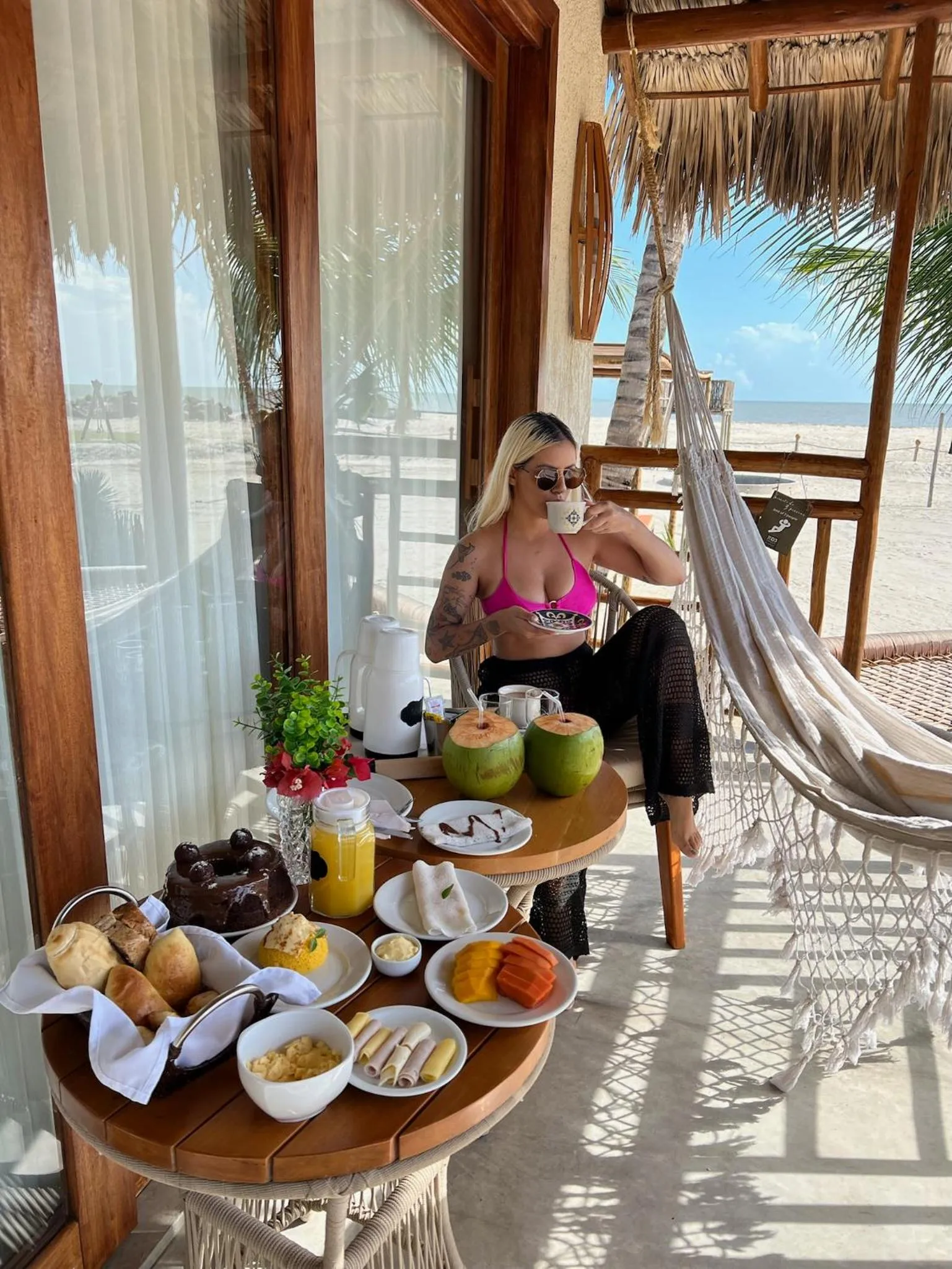 Food and drinks in Pousada Luna - D3 Experience - Preá, CE