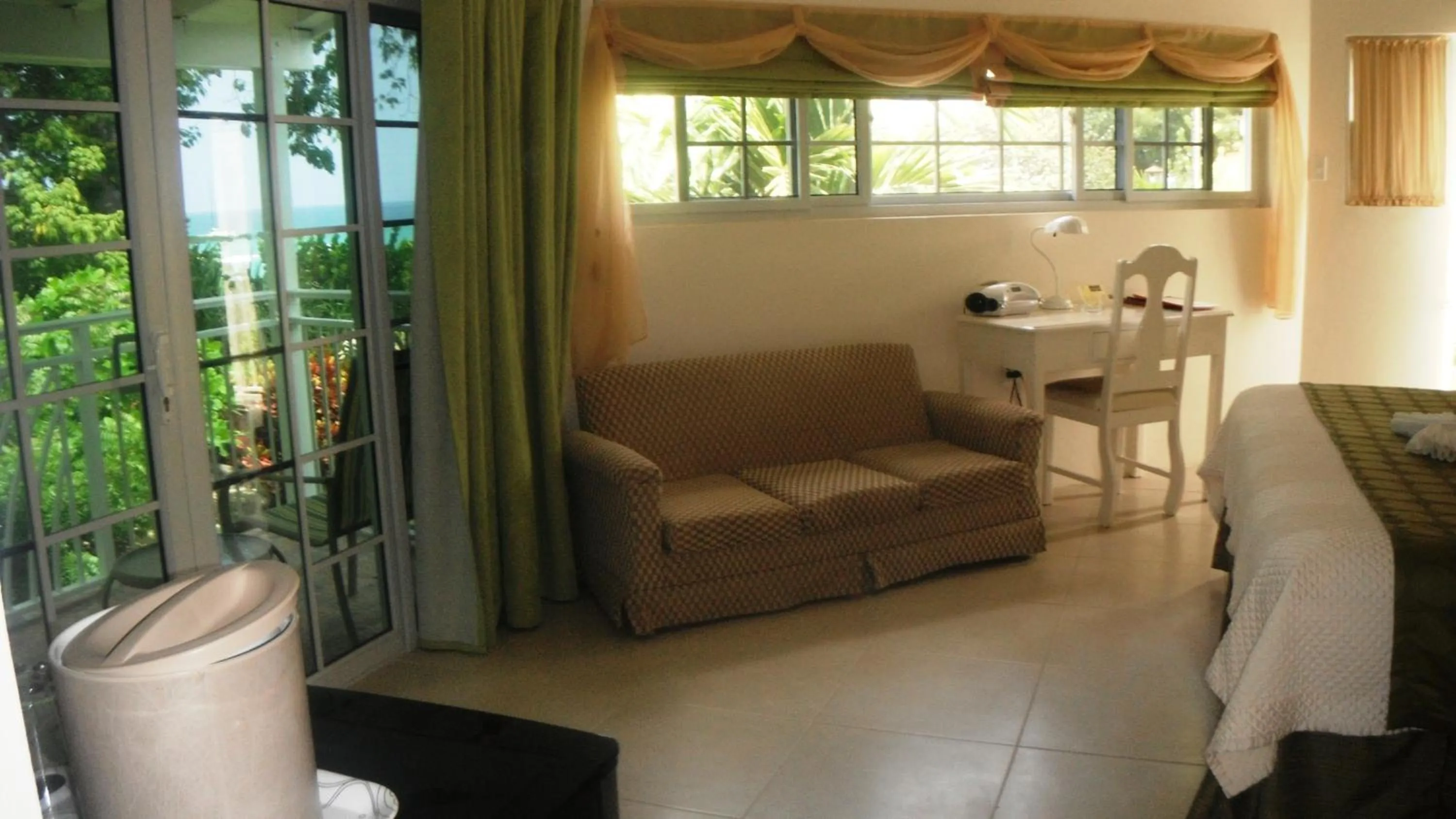 Seating area in Rondel Village