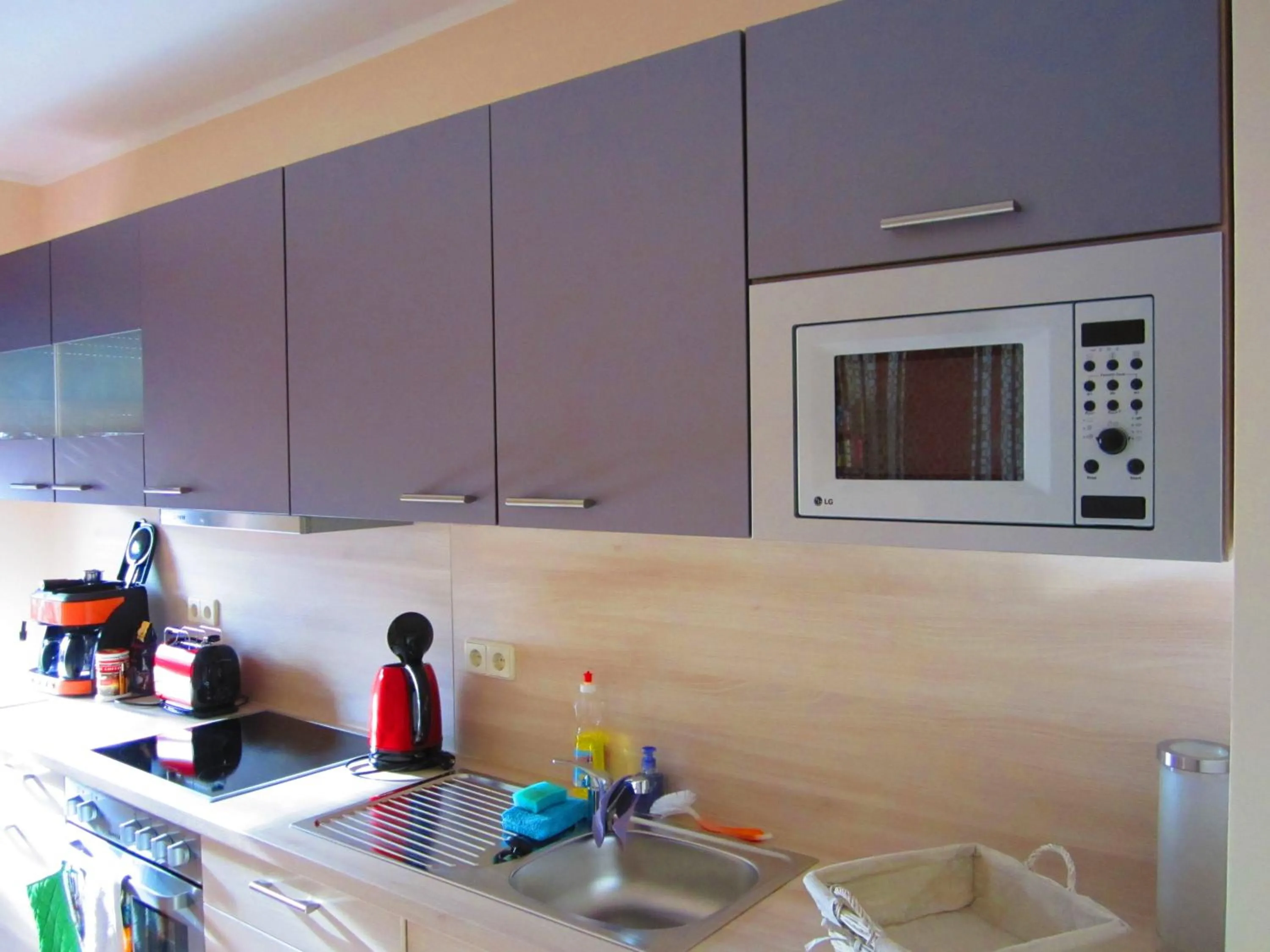 Kitchen or kitchenette in Hansis Lodge