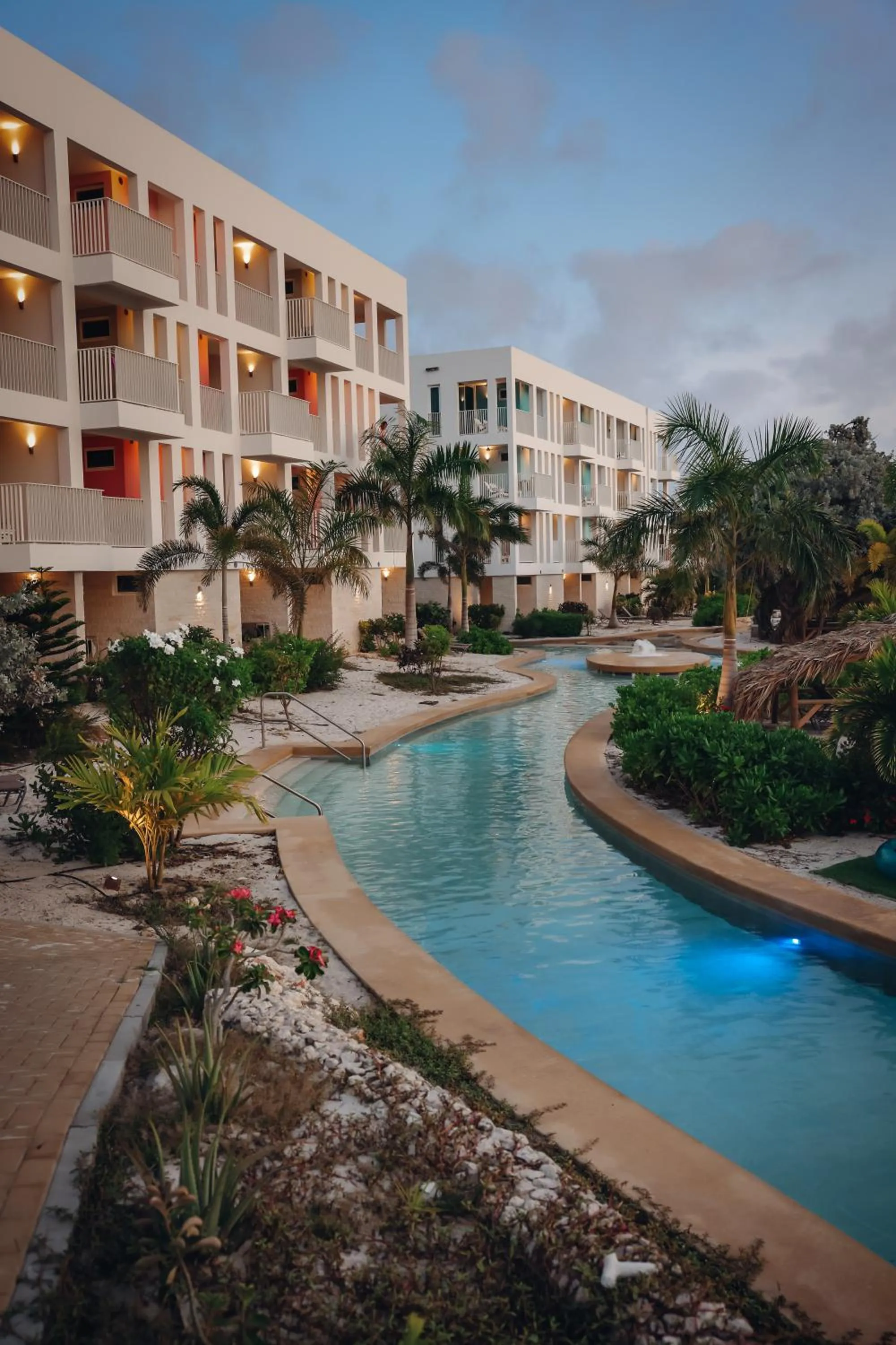 Swimming pool in Chogogo Dive & Beach Resort Bonaire