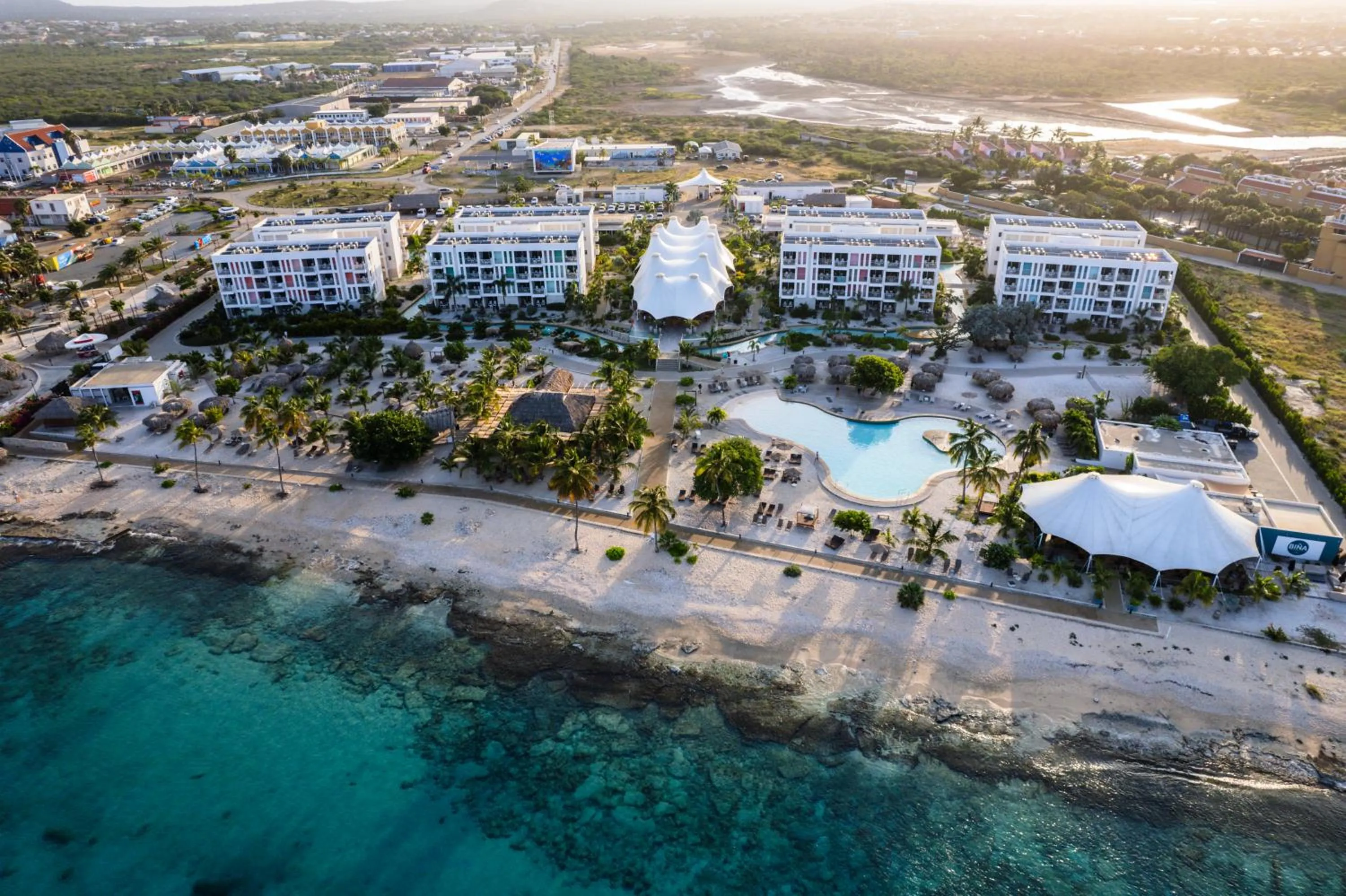 Property building in Chogogo Dive & Beach Resort Bonaire