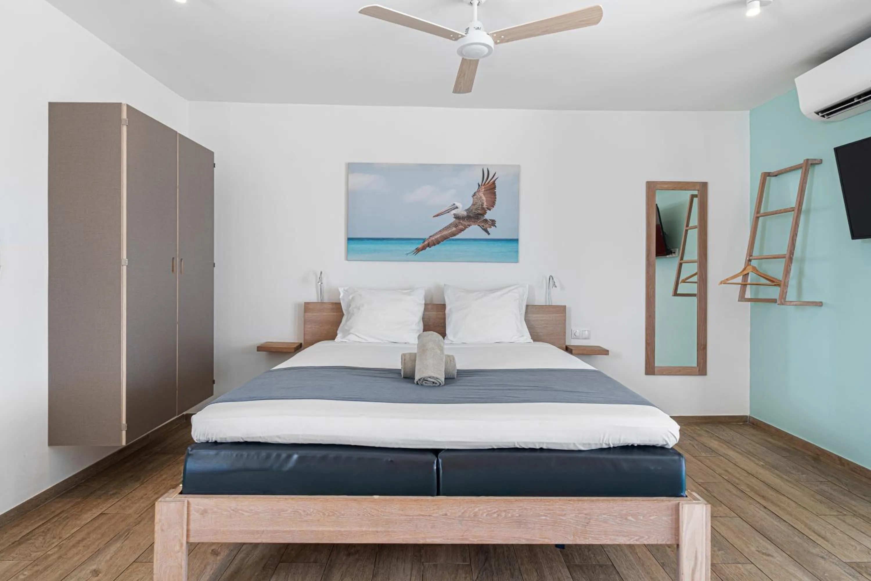 Bed in Chogogo Dive & Beach Resort Bonaire