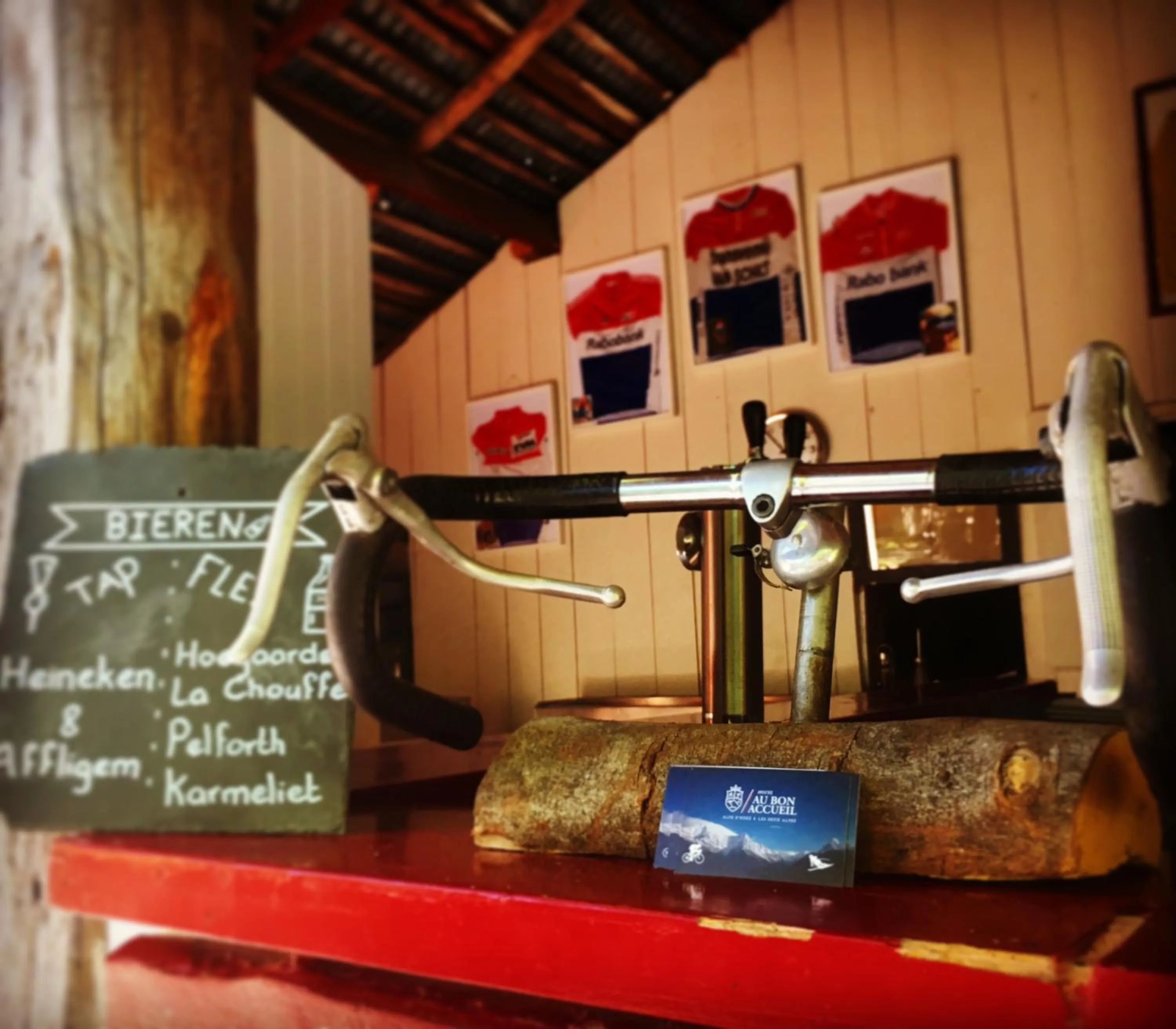 Garden in Hotel Au Bon Accueil