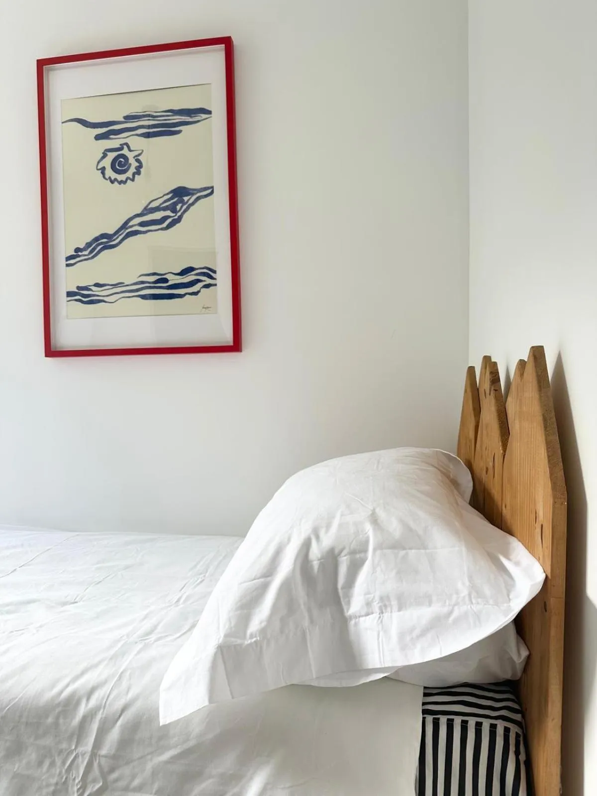 Bed in Hotel Au Bon Accueil