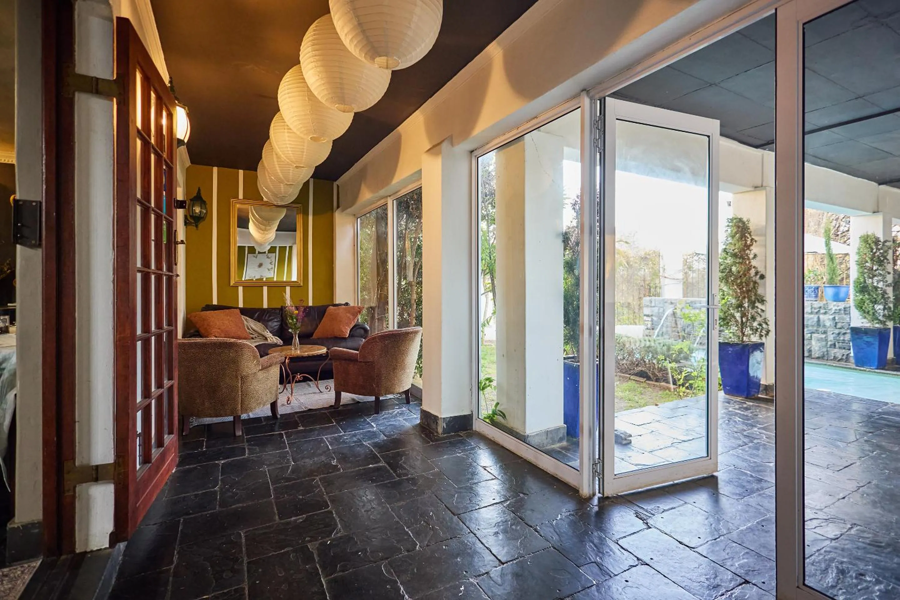 Decorative detail in Boord Guest House