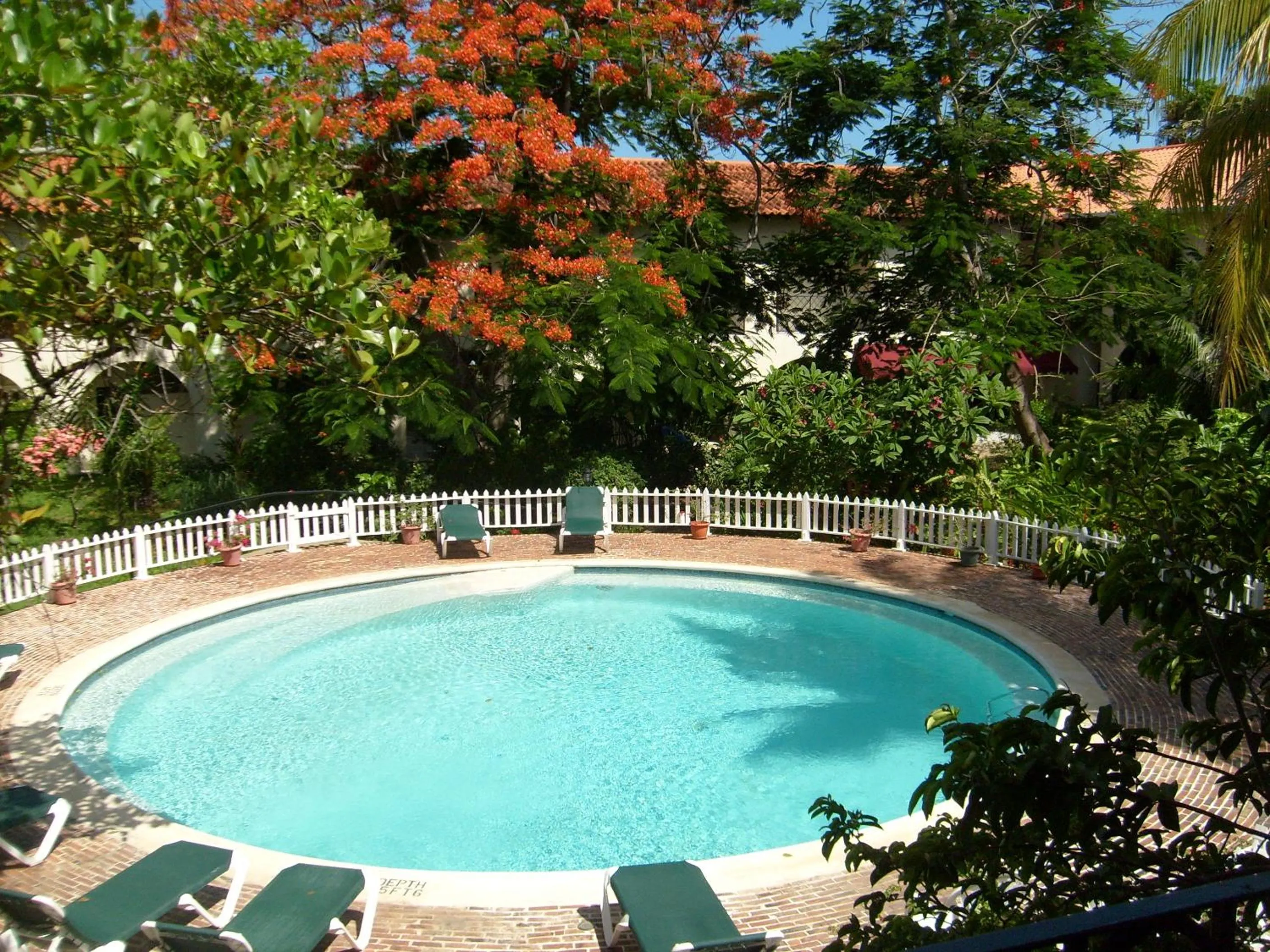 Swimming pool in Charela Inn
