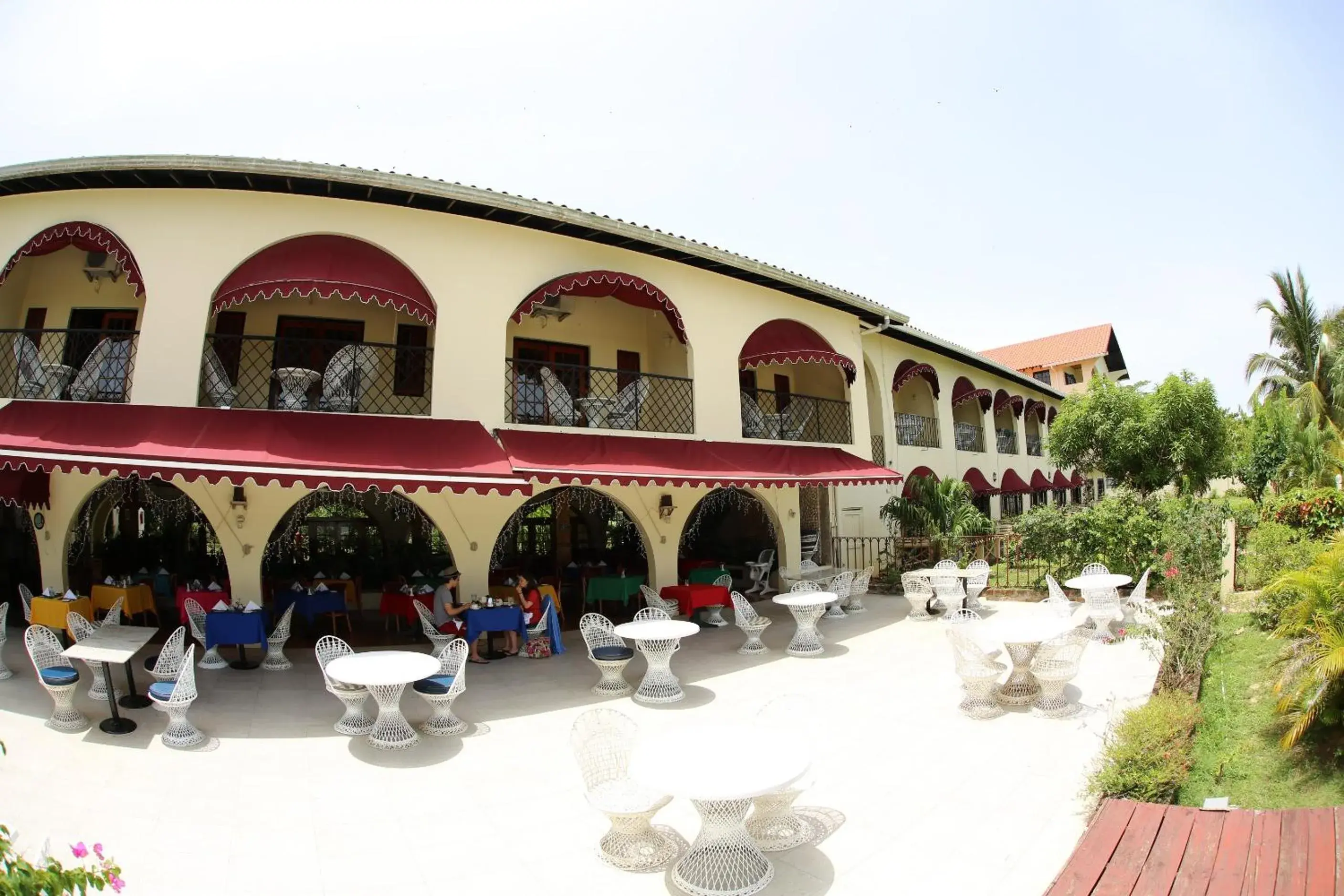 Property building in Charela Inn Property building in Charela Inn