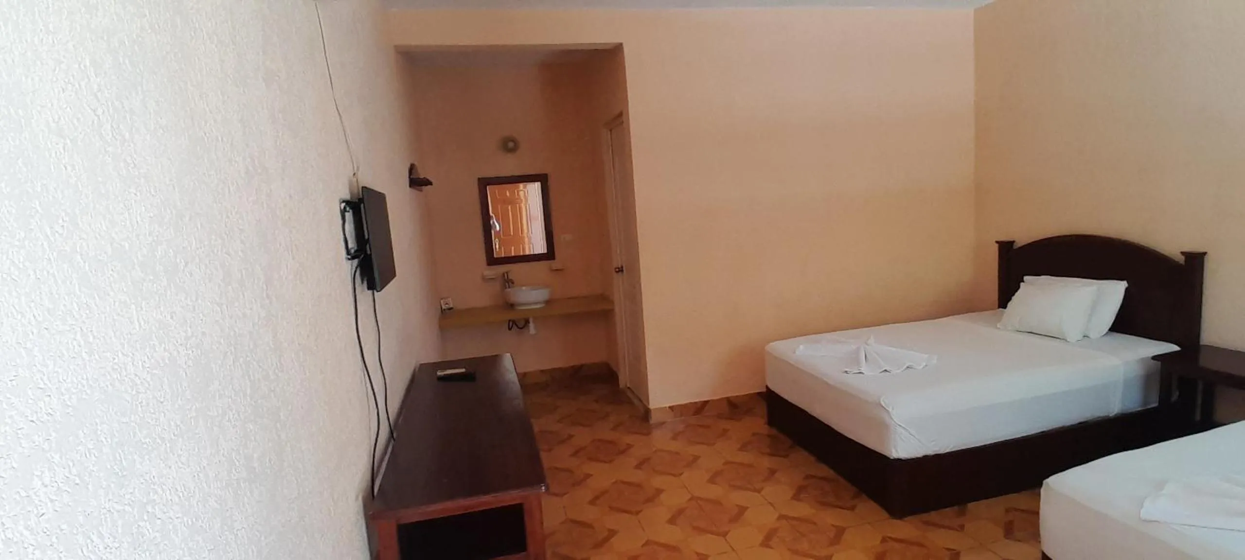 Bed in Hotel yaakunah