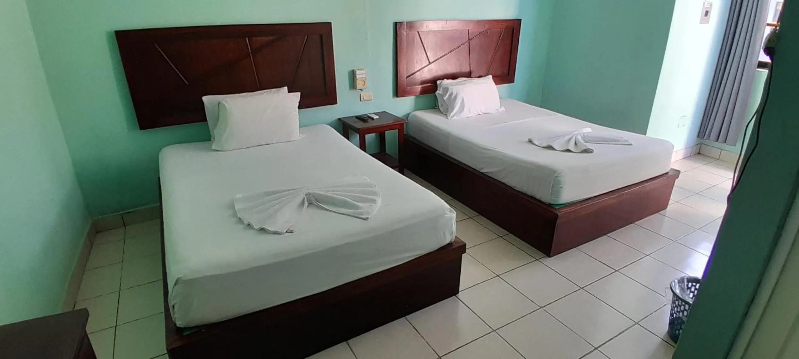 Bed in Hotel yaakunah