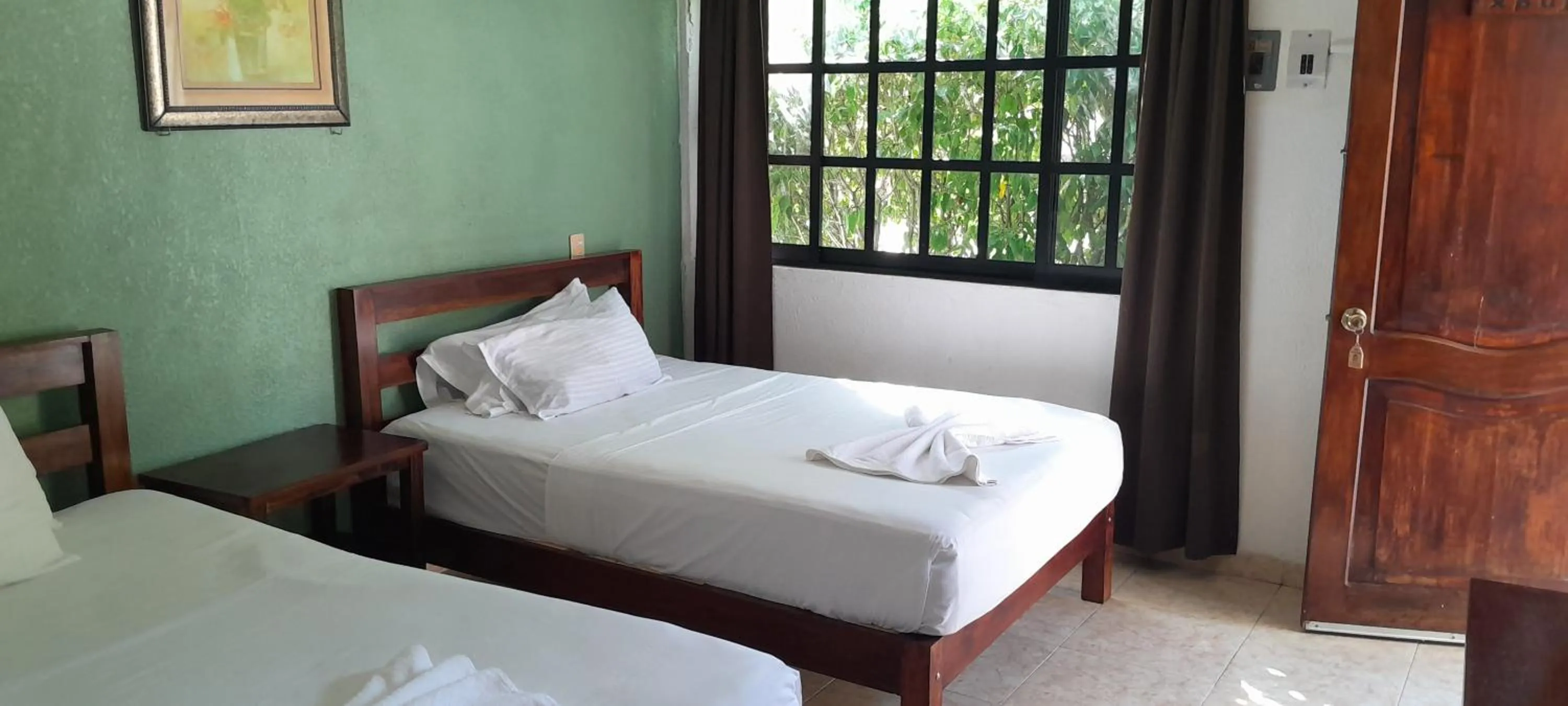 Bed in Hotel yaakunah