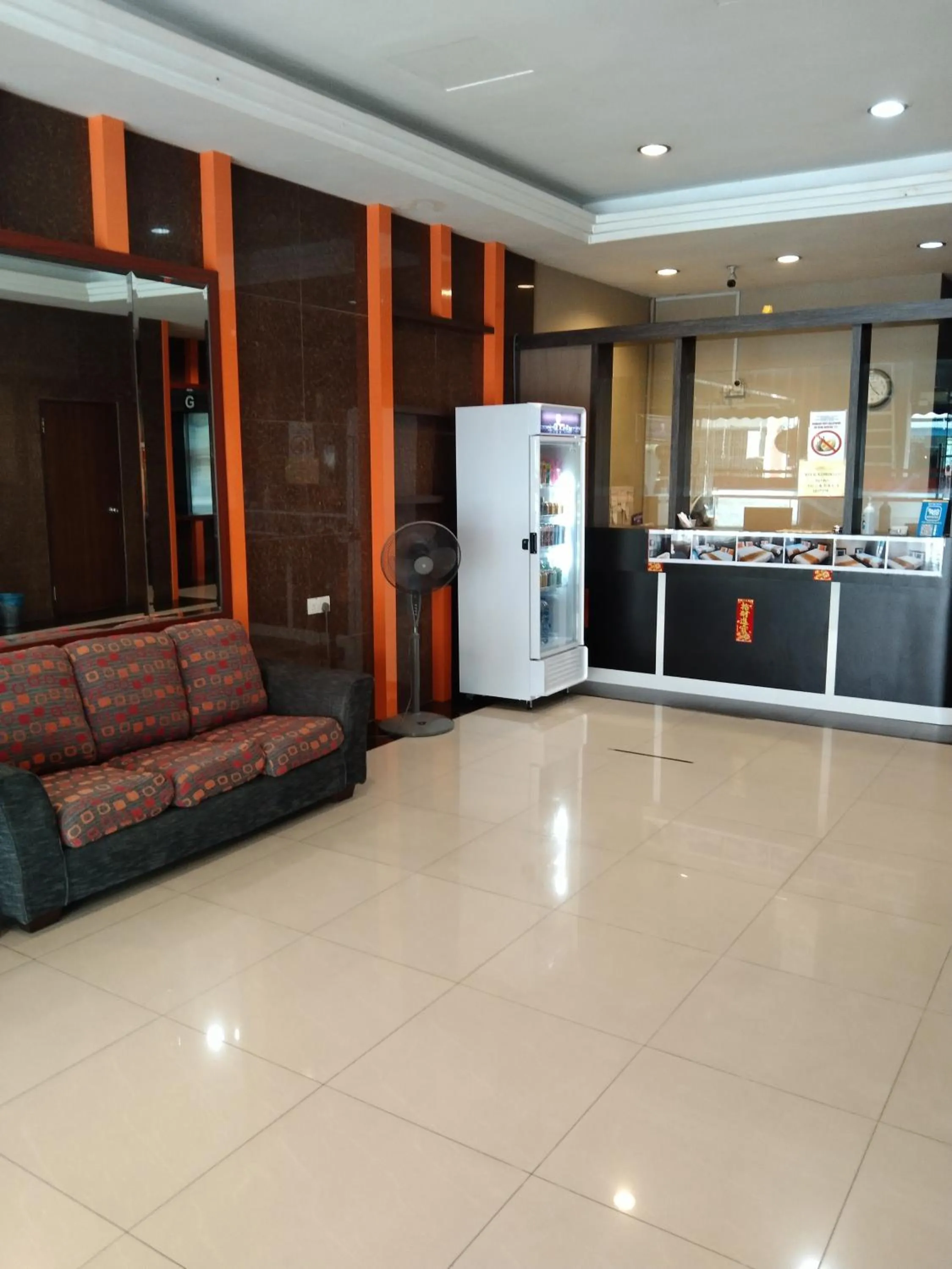 Lobby or reception in One World Hotel
