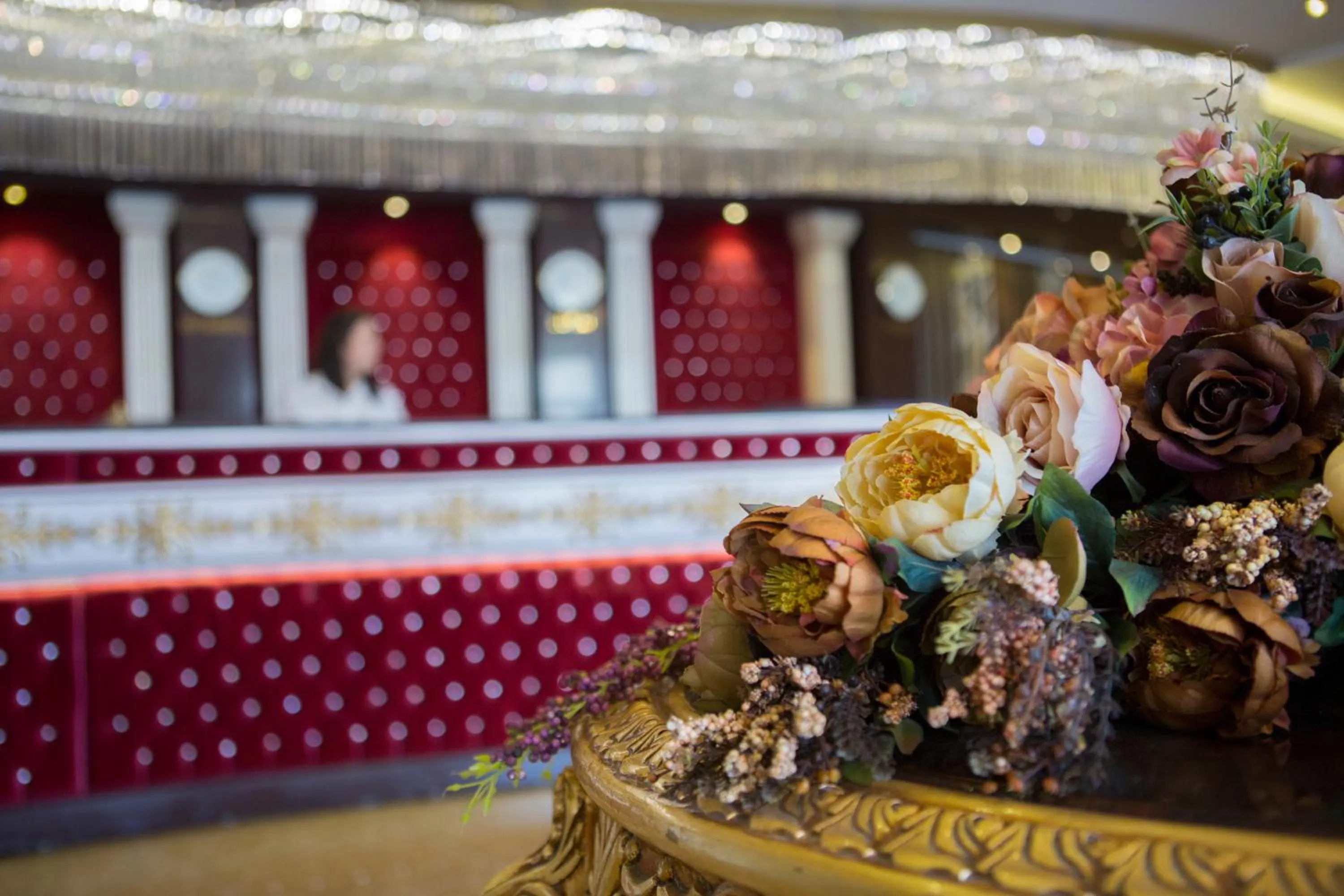 Lobby or reception in World Point Hotel Istanbul