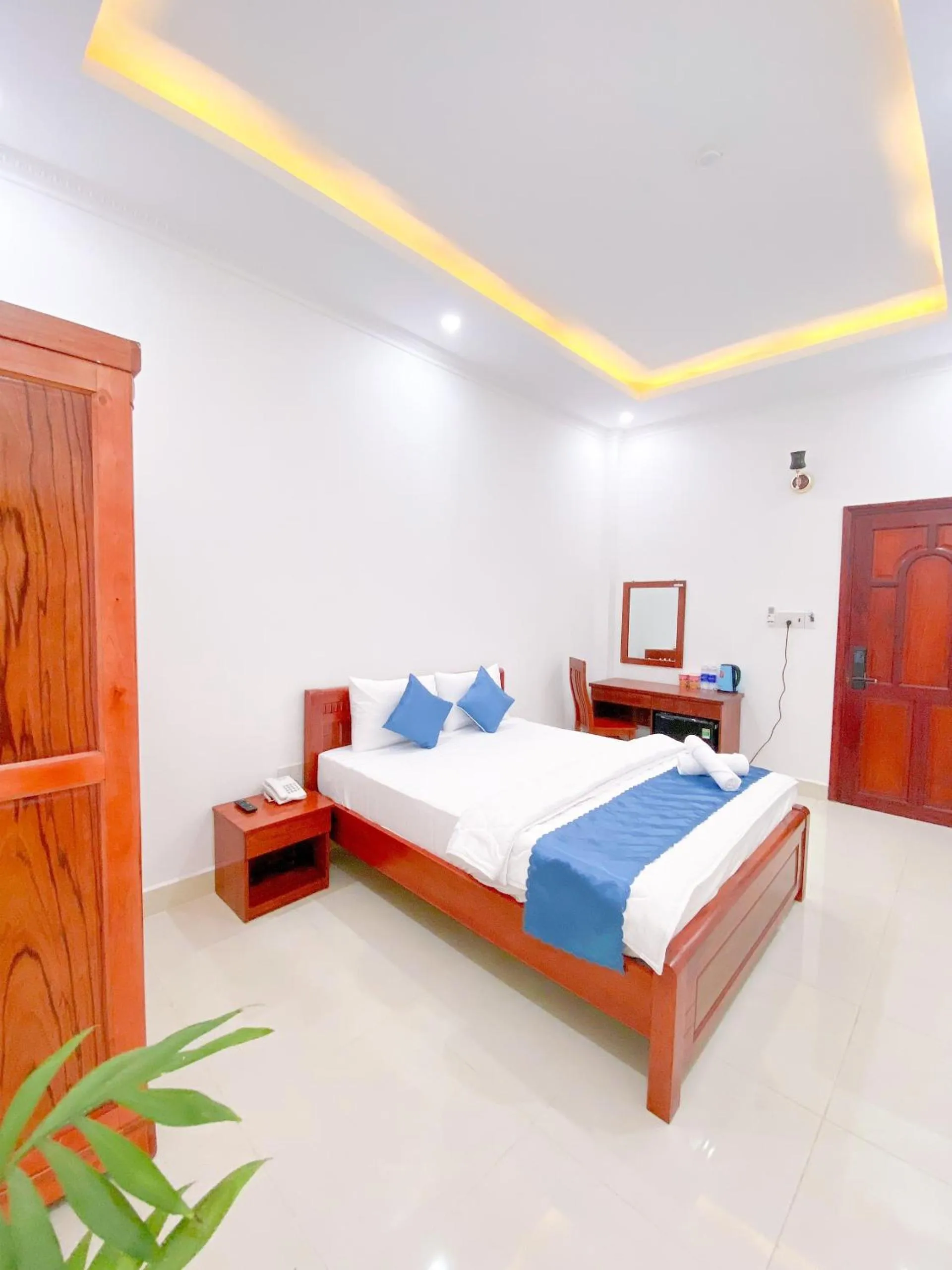 Bed in Phuong Thuy Hotel