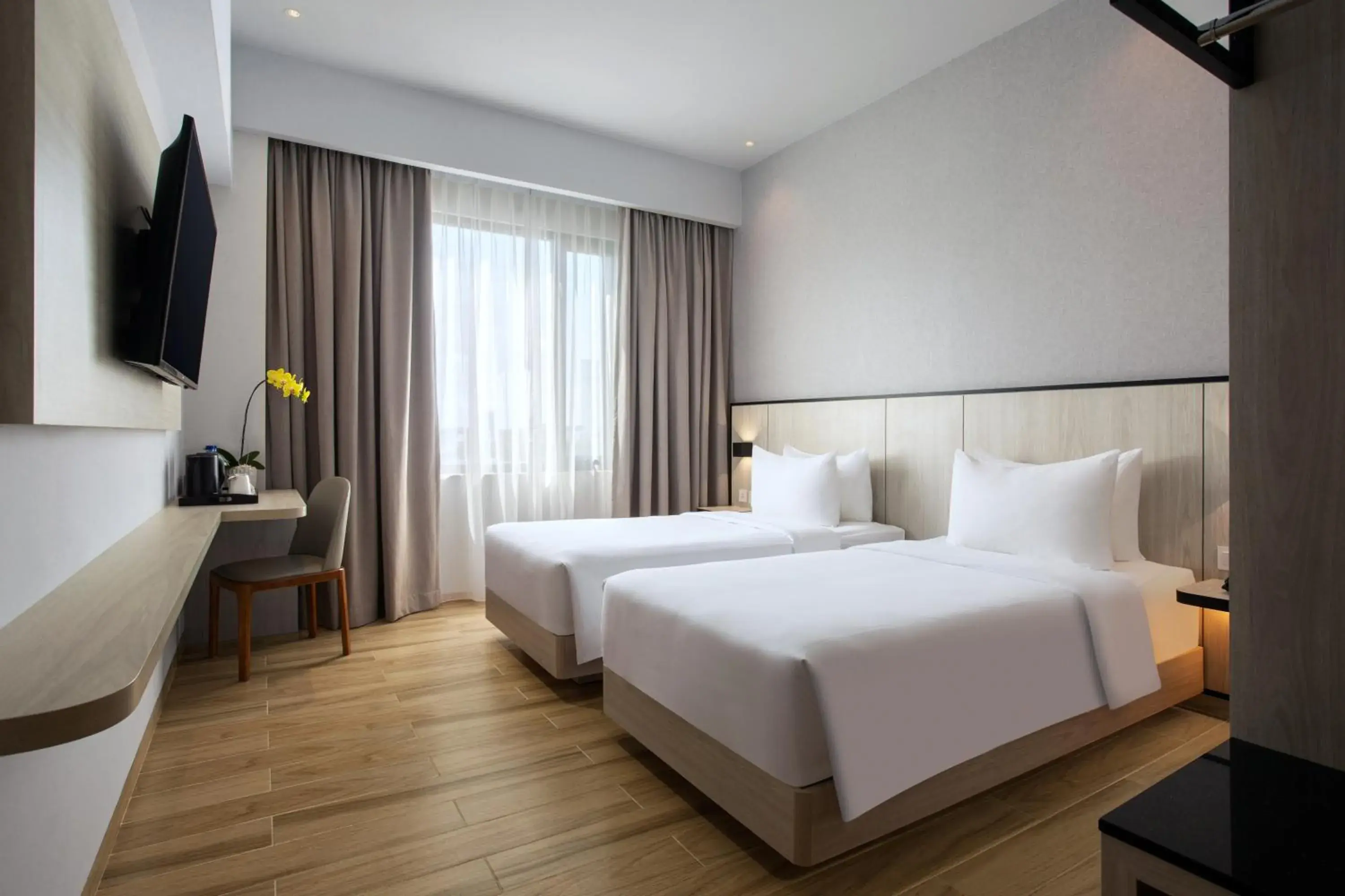 Bed in Hotel Santika Batam Bed in Hotel Santika Batam