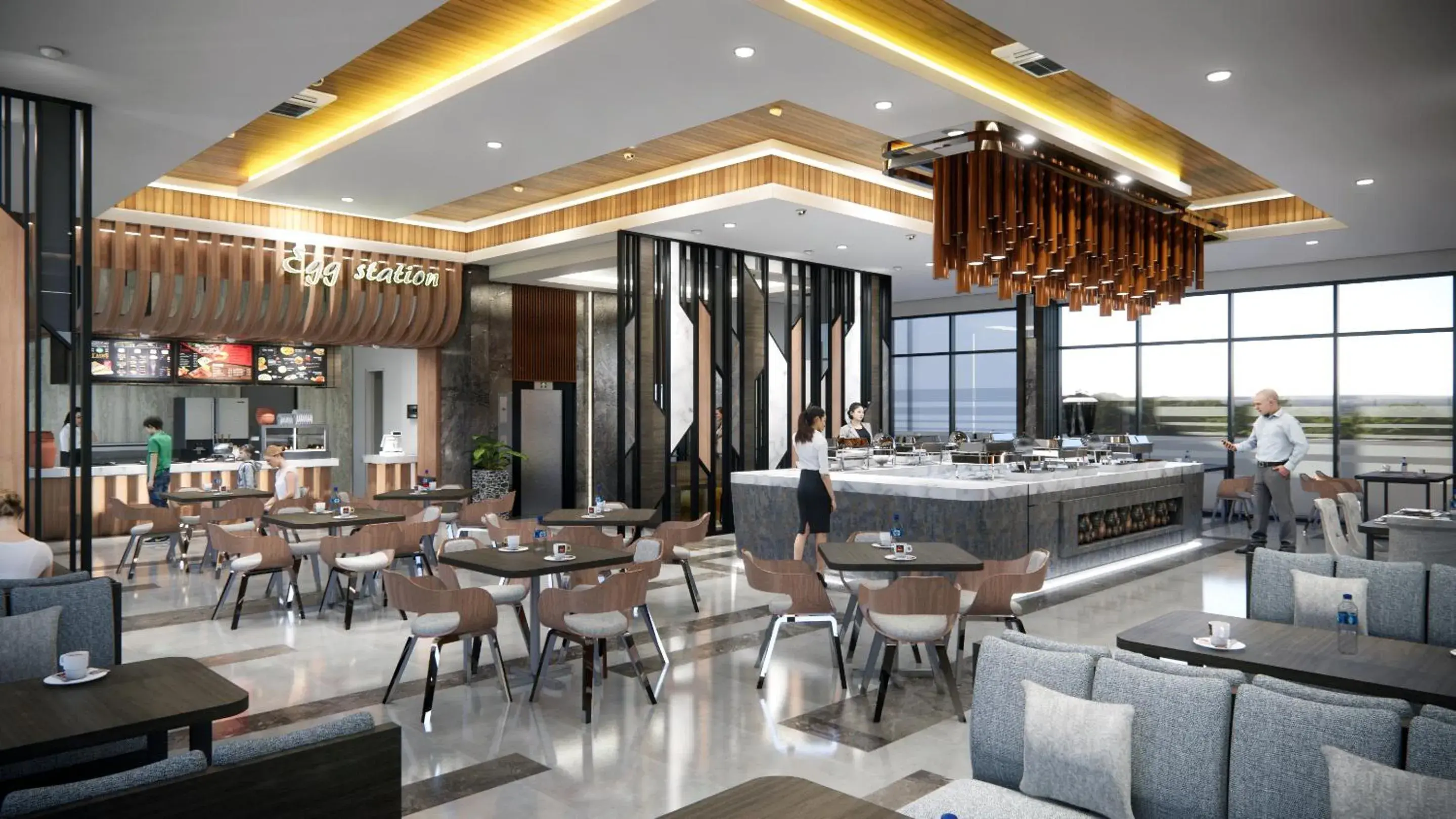 Restaurant/places to eat in Hotel Santika Batam Restaurant/places to eat in Hotel Santika Batam