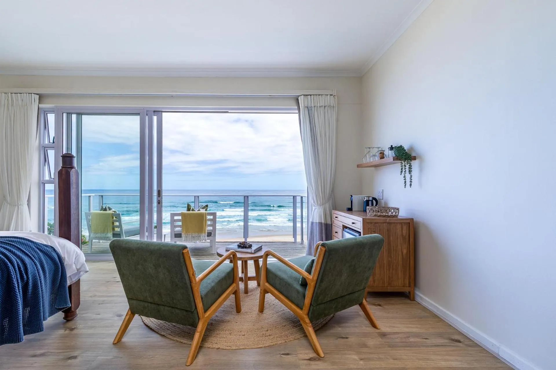 Bed in Dune Beach House
