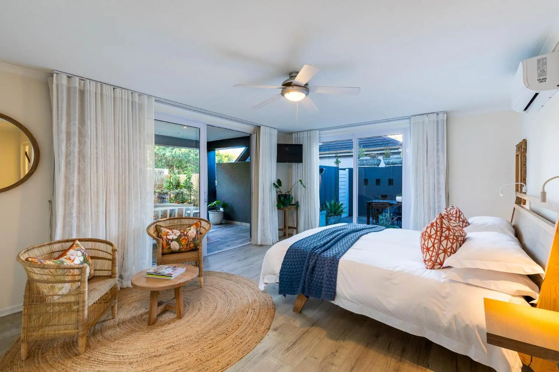 Bed in Dune Beach House