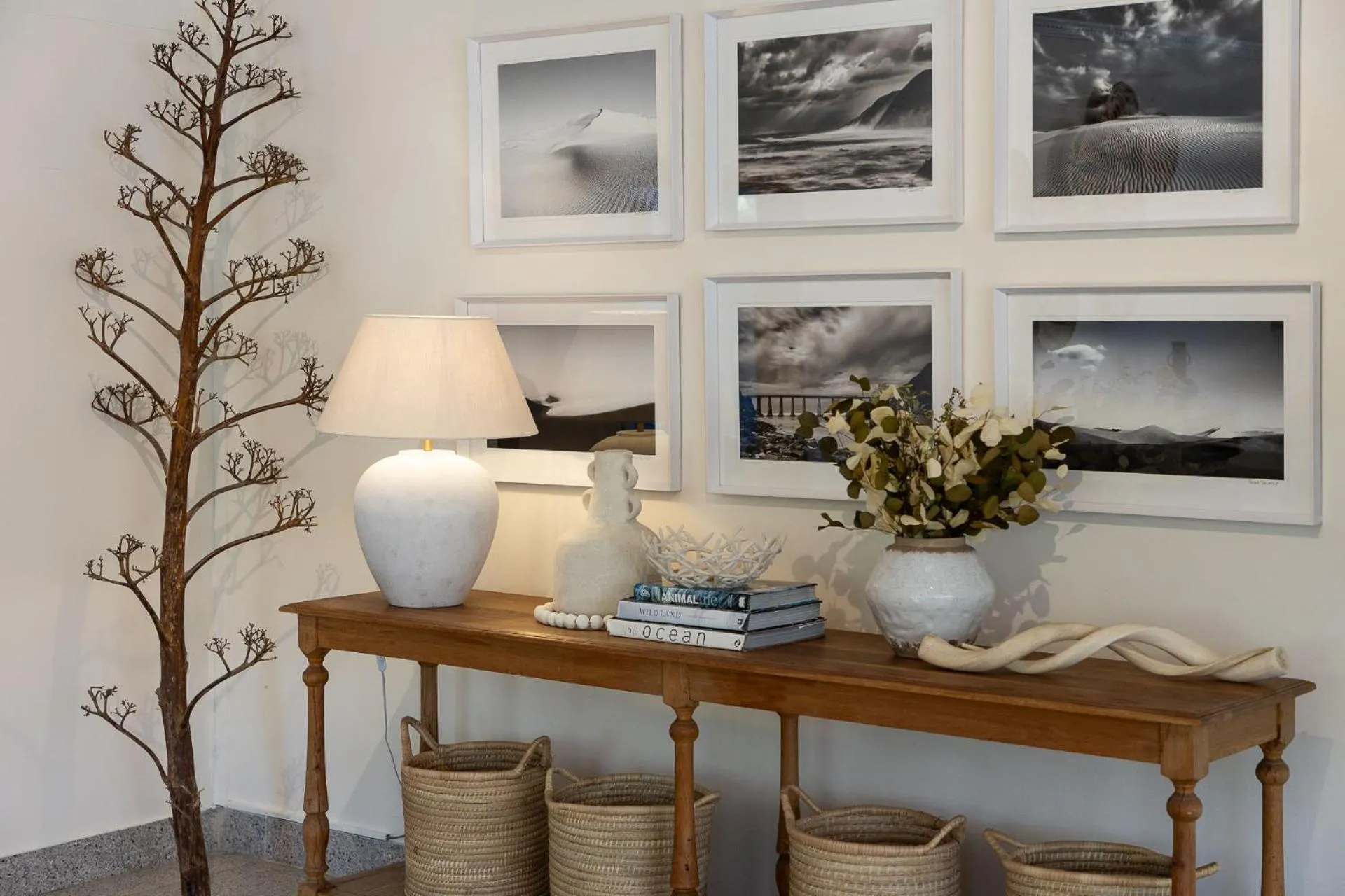 Decorative detail in Dune Beach House