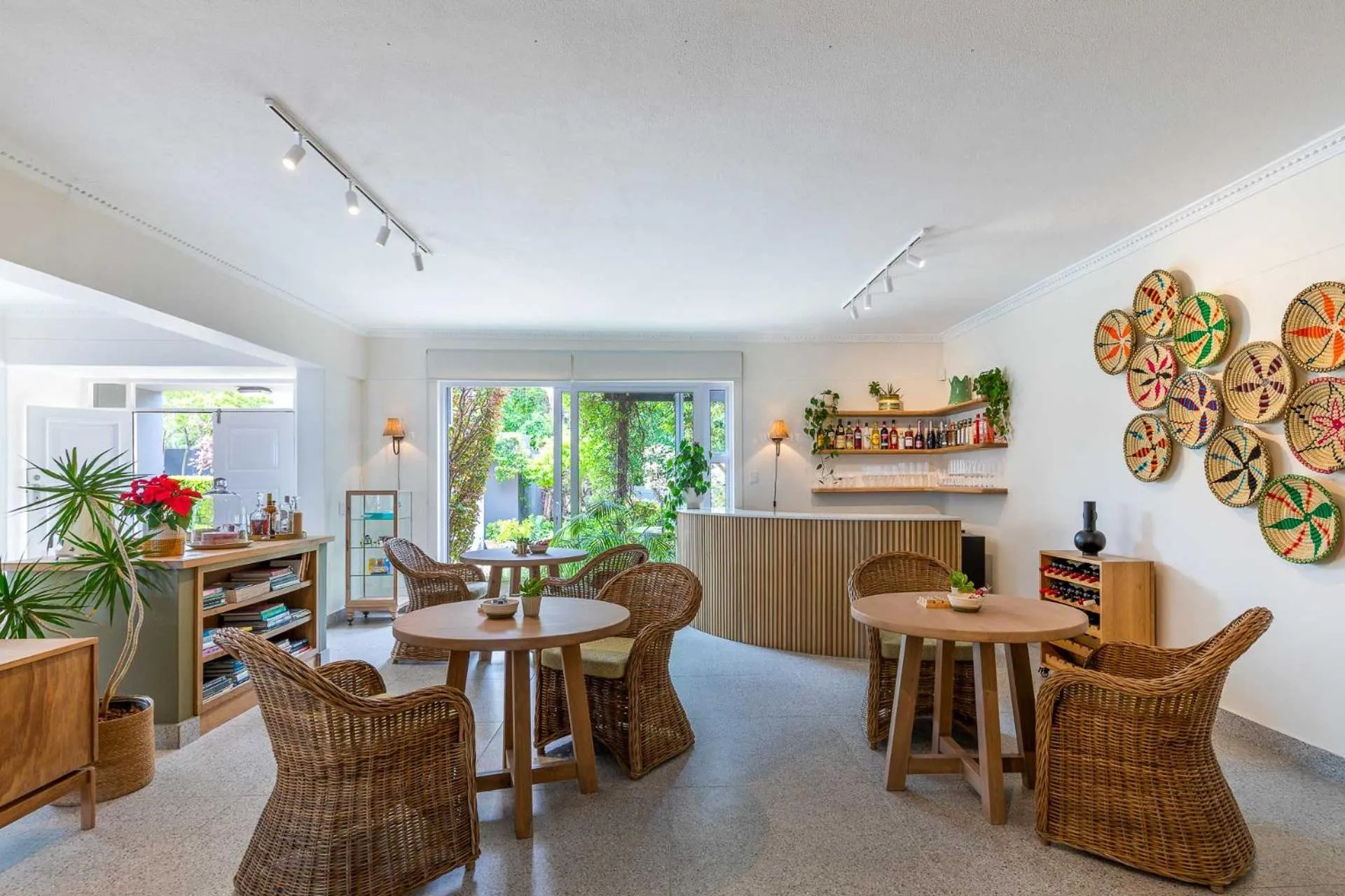 Living room in Dune Beach House