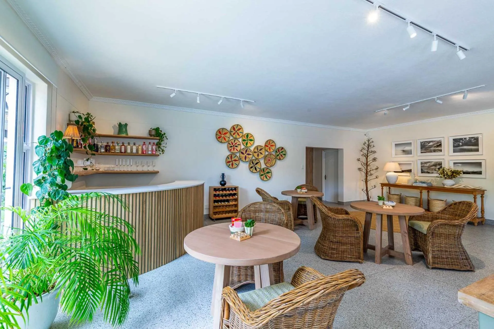Living room in Dune Beach House
