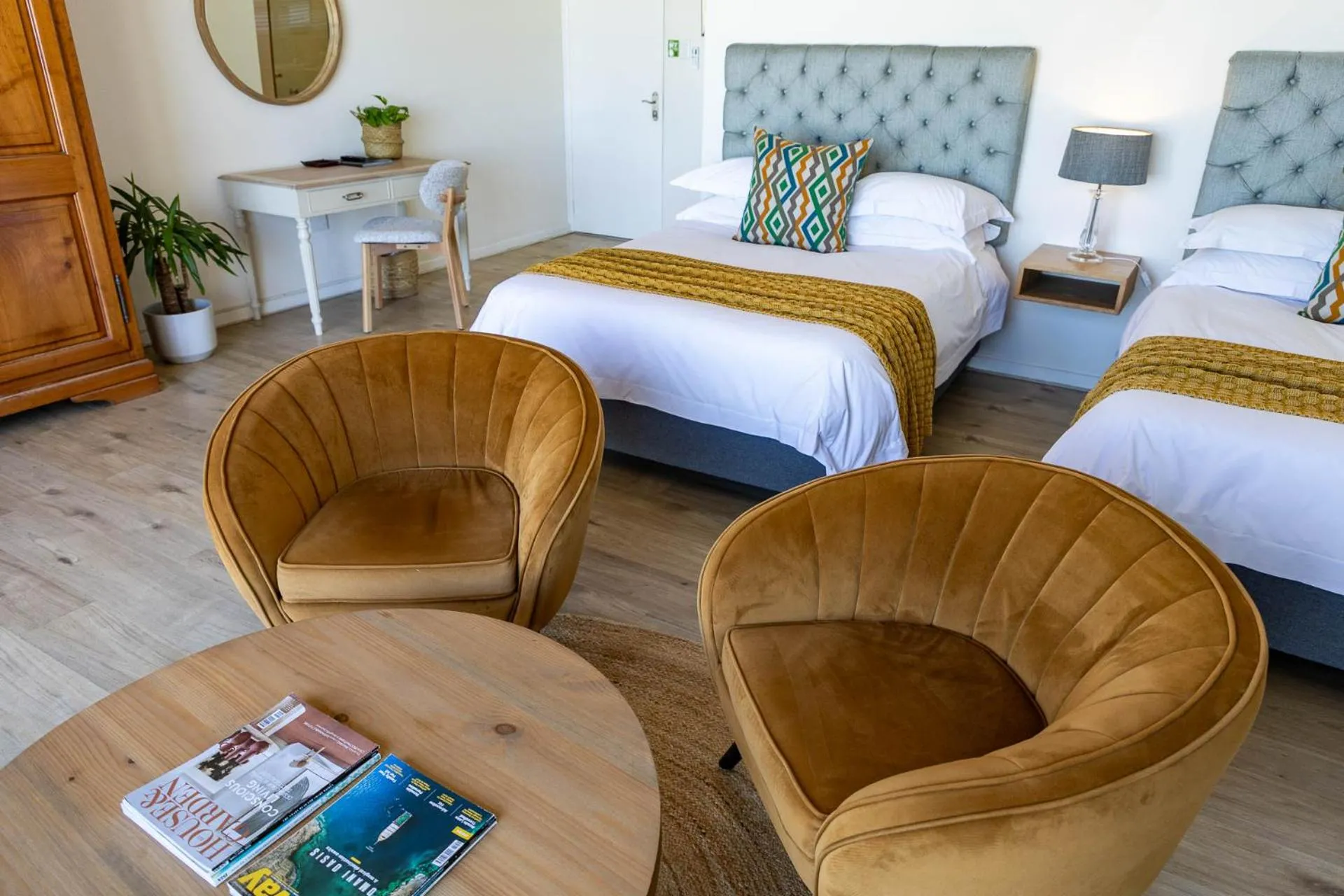 Bed in Dune Beach House