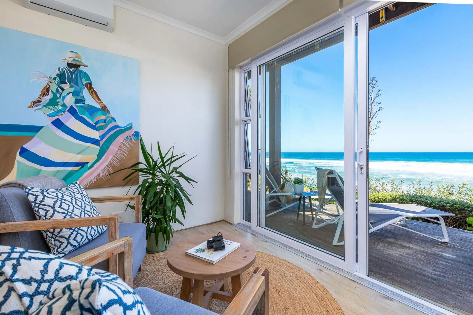 Patio in Dune Beach House