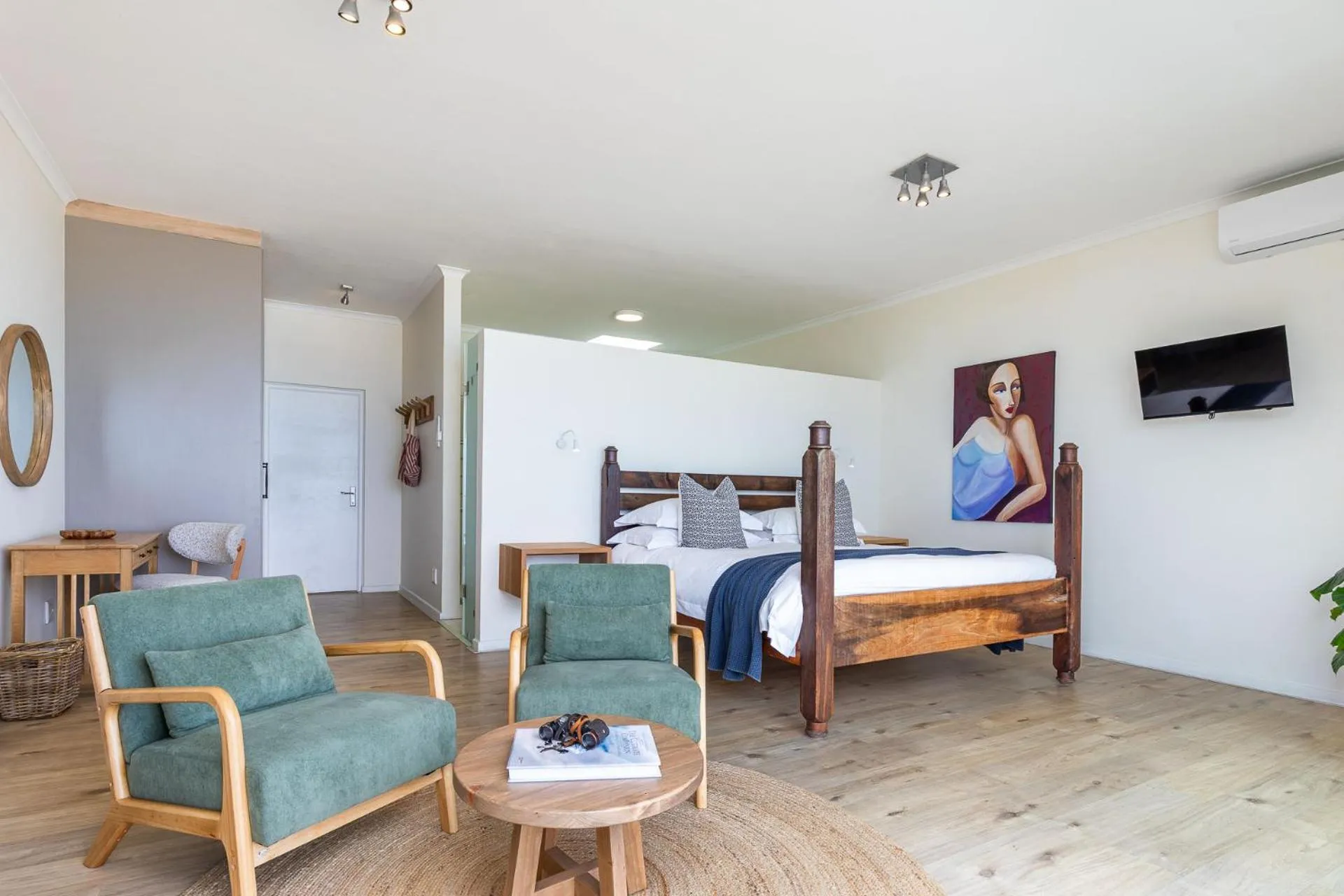 Bed in Dune Beach House