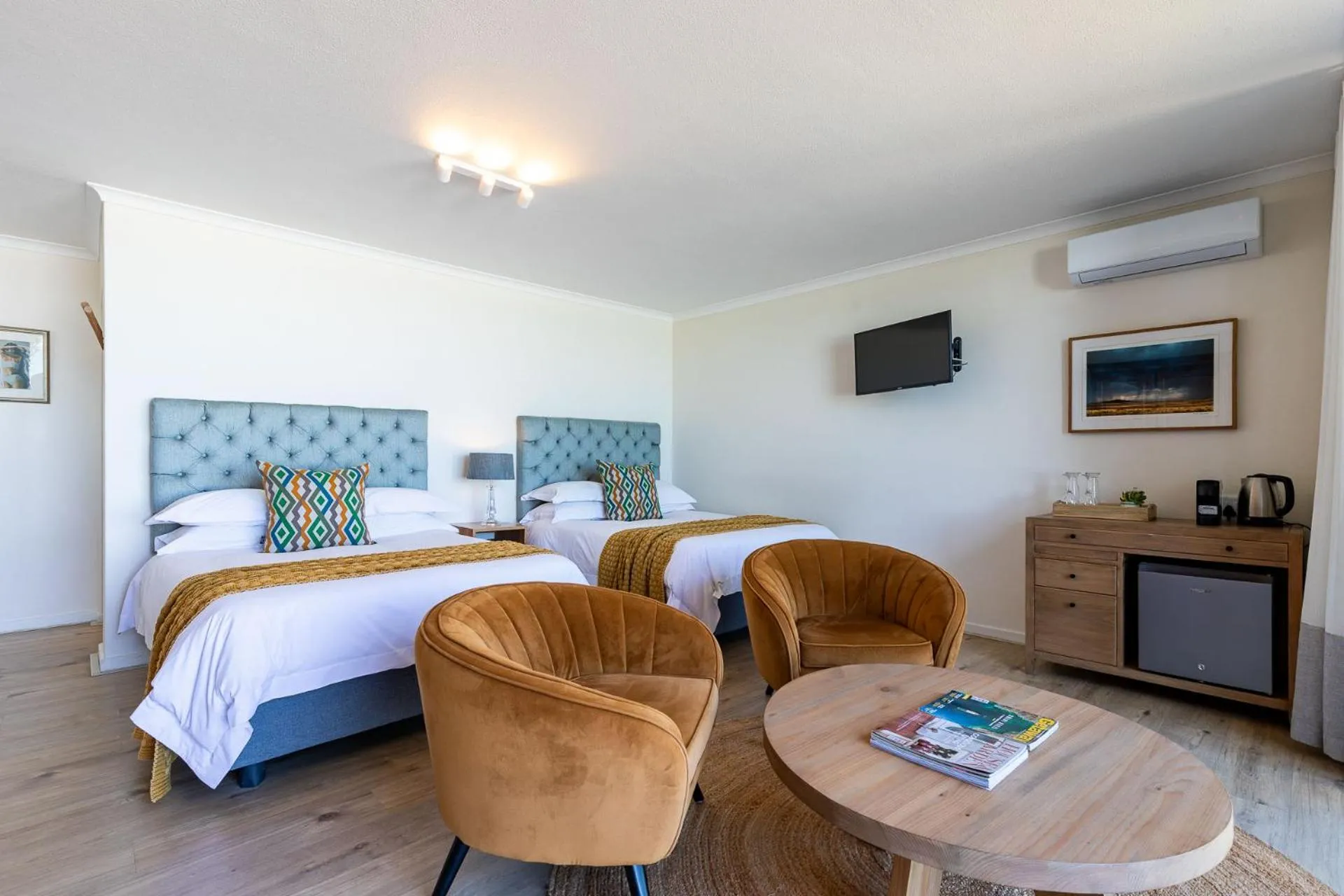 Bed in Dune Beach House