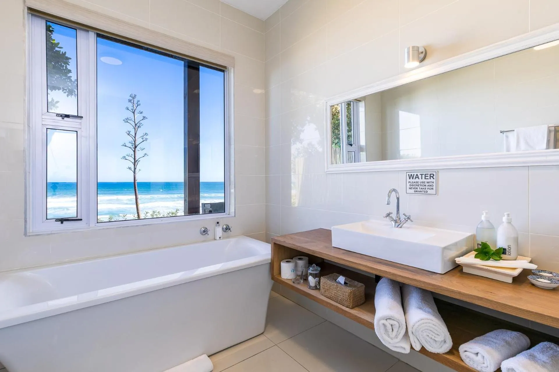 Natural landscape in Dune Beach House