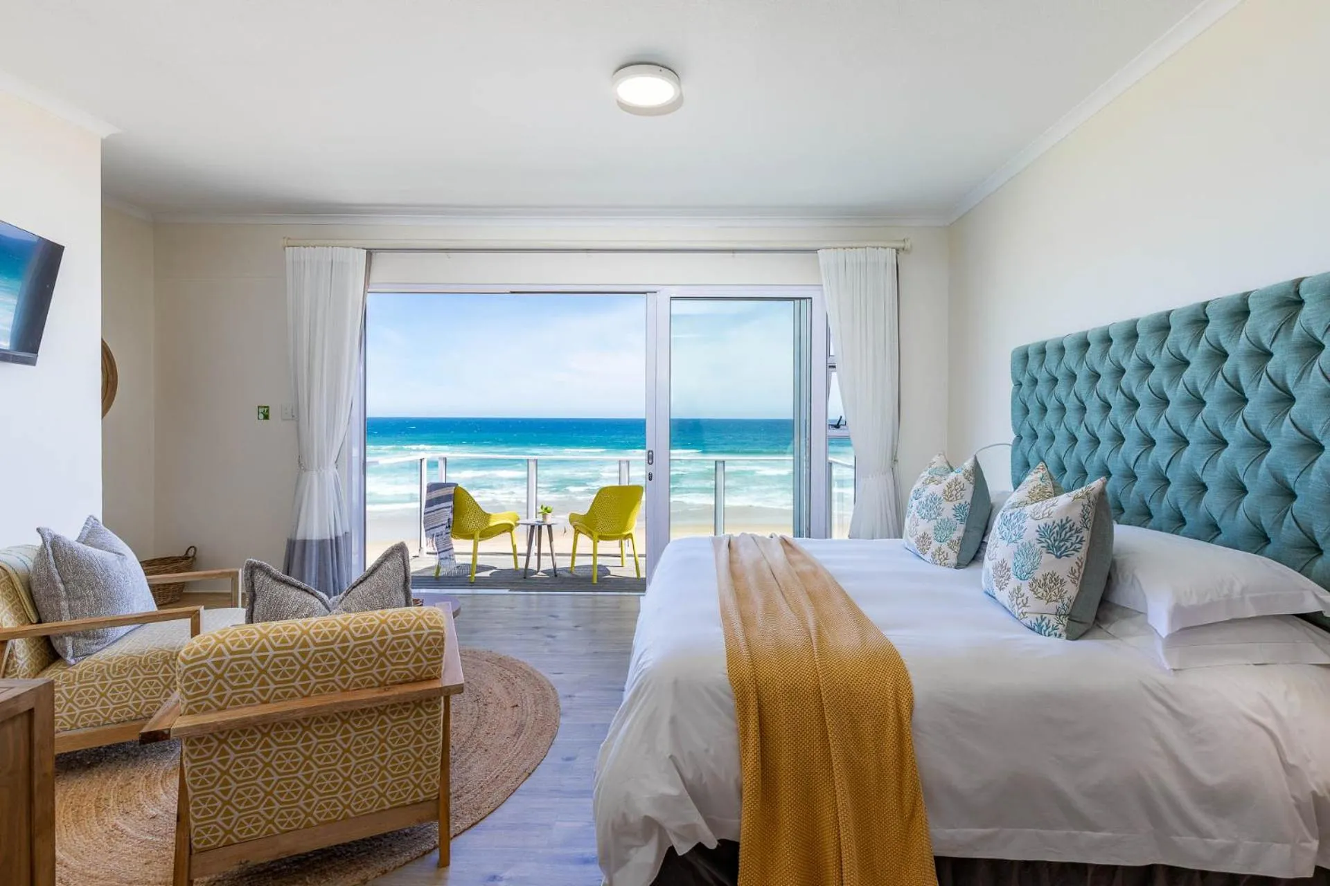 Bed in Dune Beach House