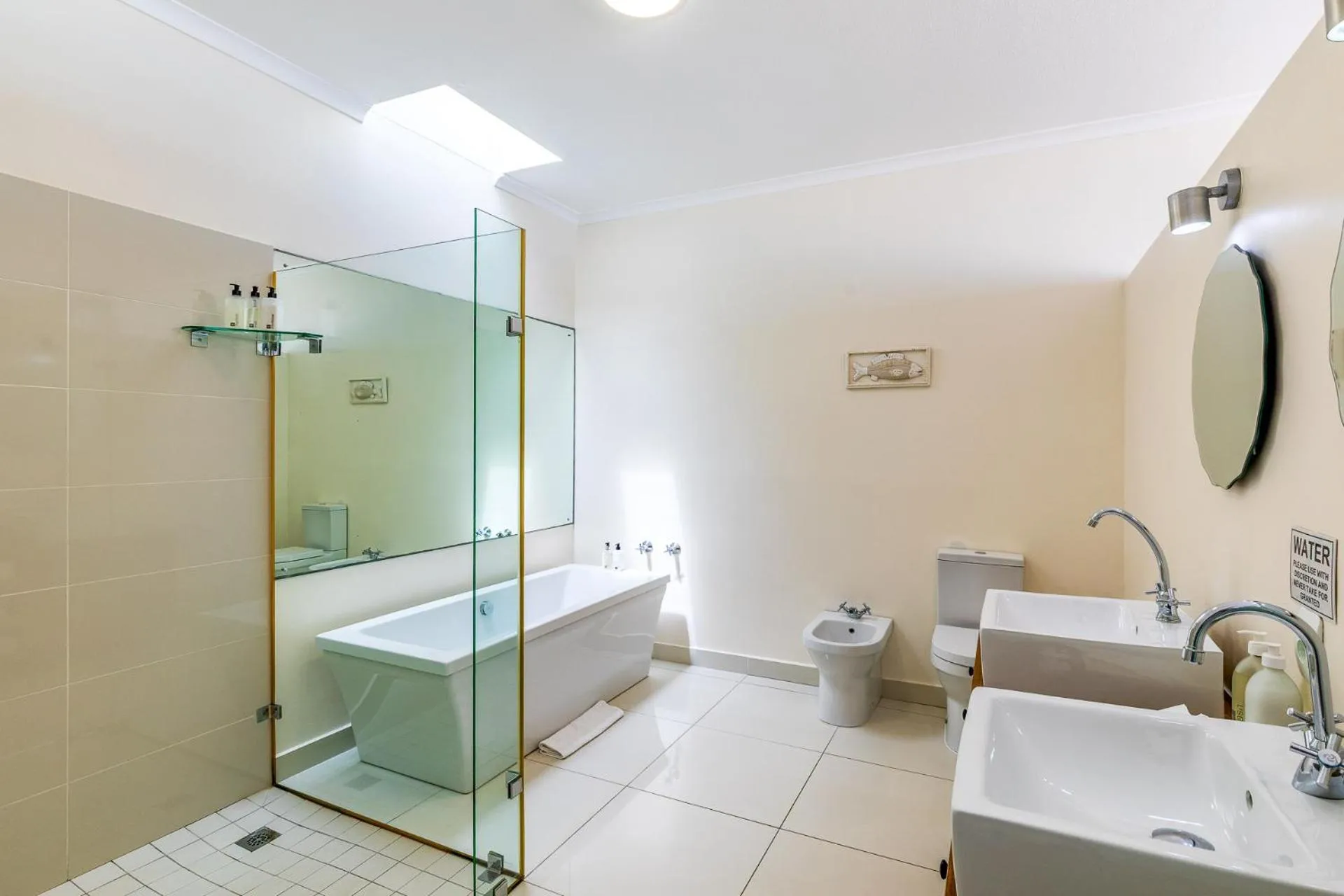 Shower in Dune Beach House