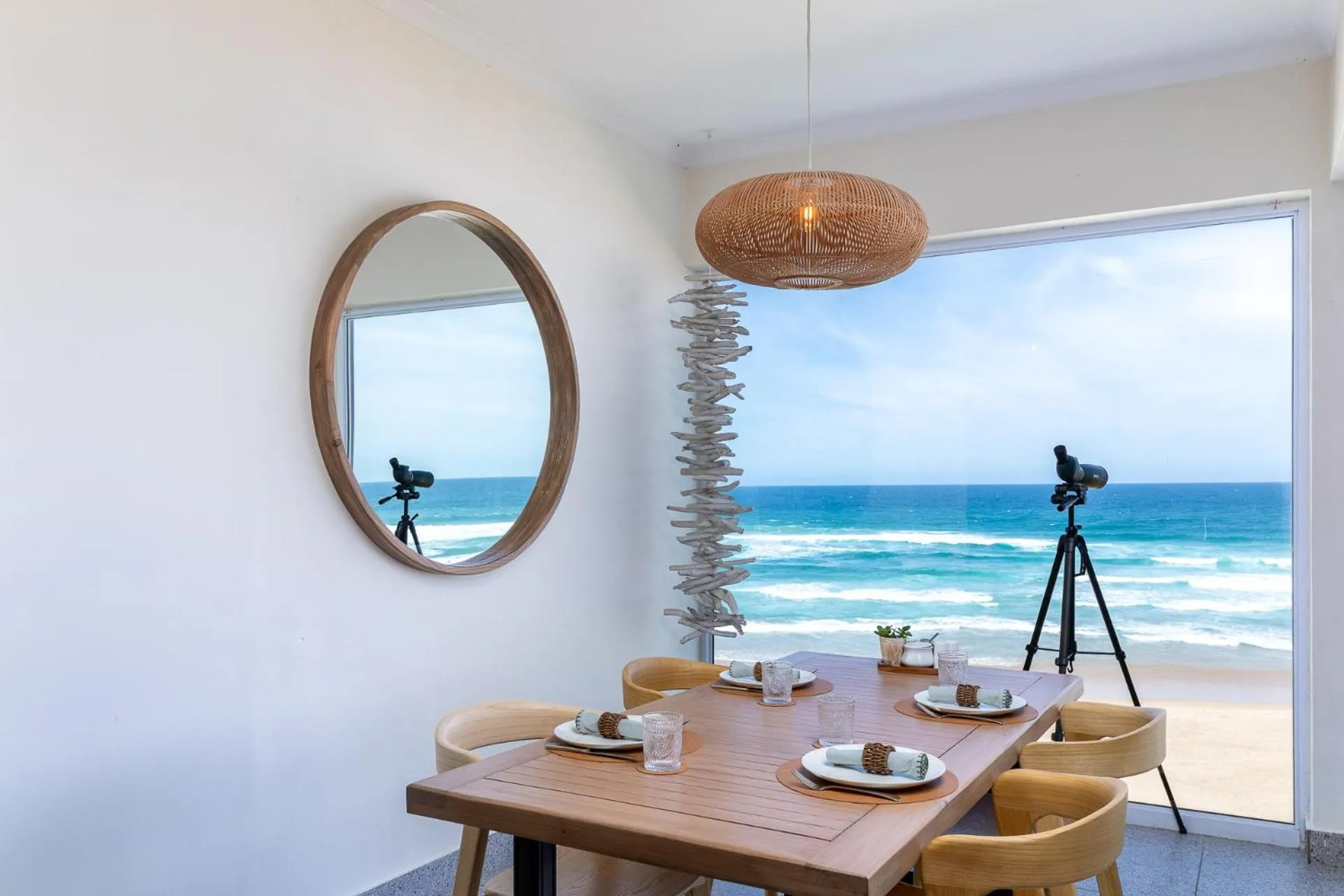 Natural landscape in Dune Beach House