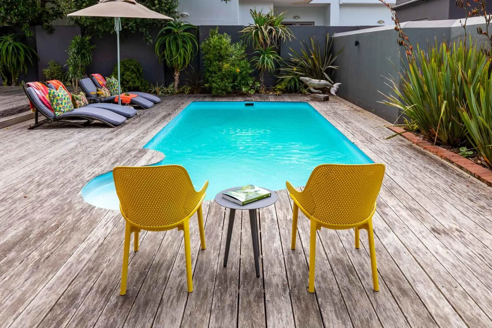 Patio in Dune Beach House