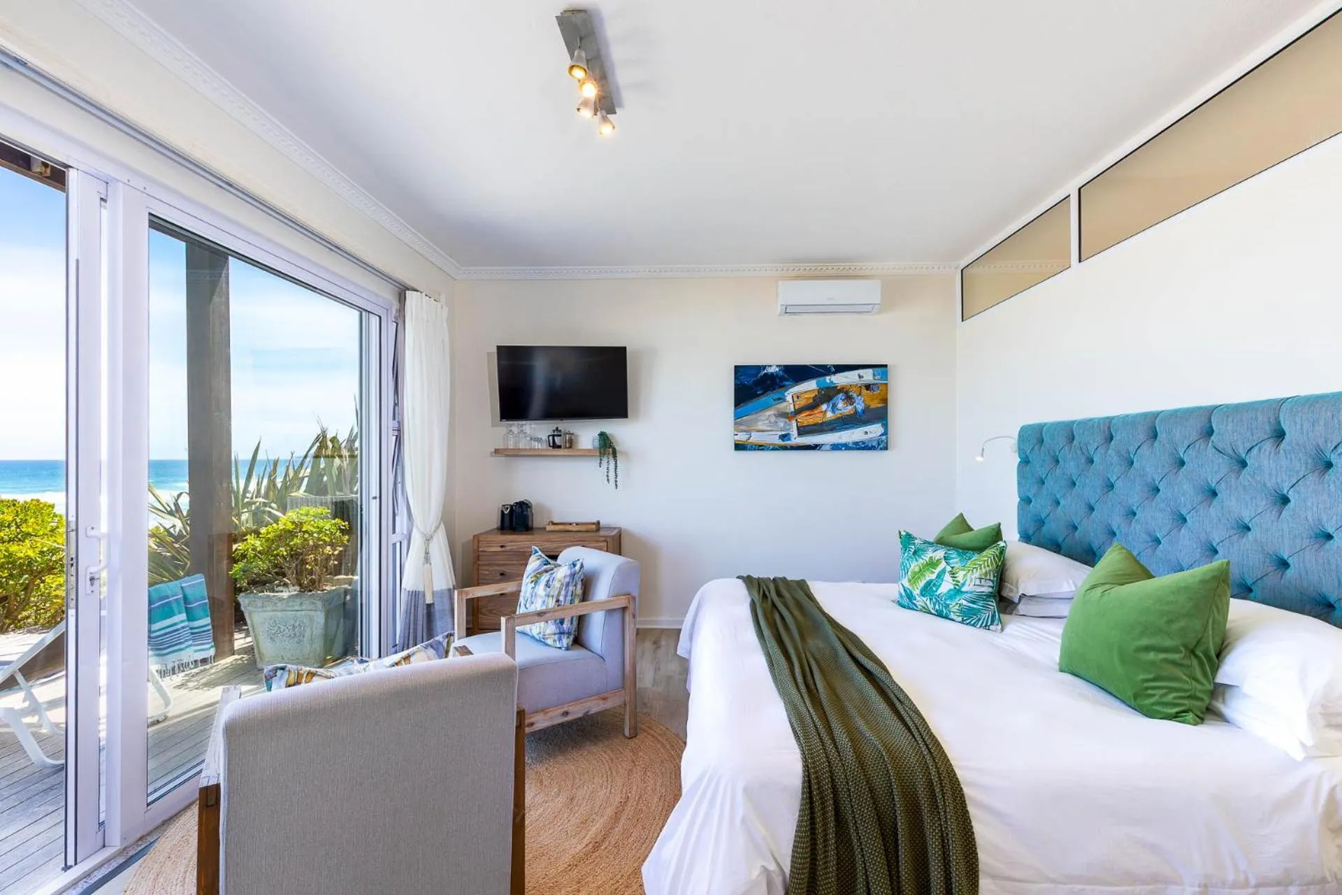 Bed in Dune Beach House