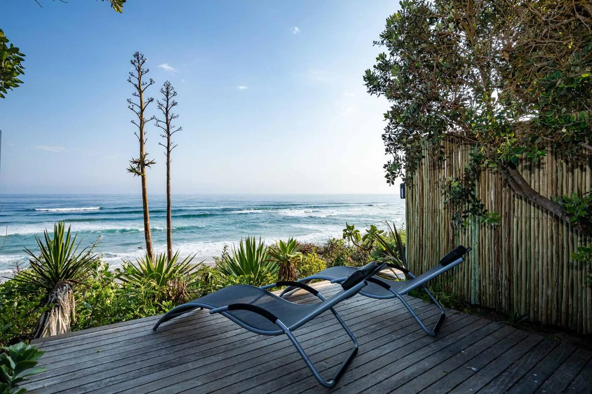 Patio in Dune Beach House